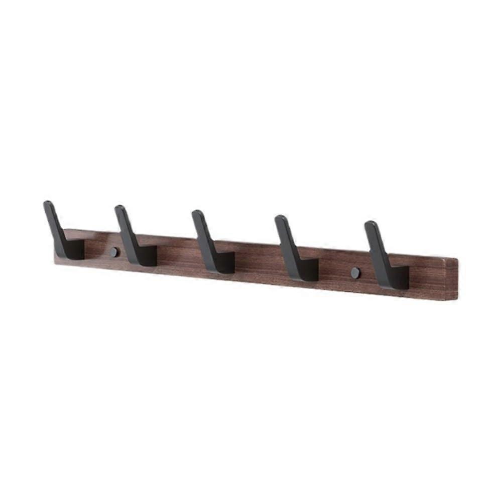 Wall Clothes Rack Solid Wood OverDoor Coat Hooks For Bedroom And Bathroom SpaceSaving