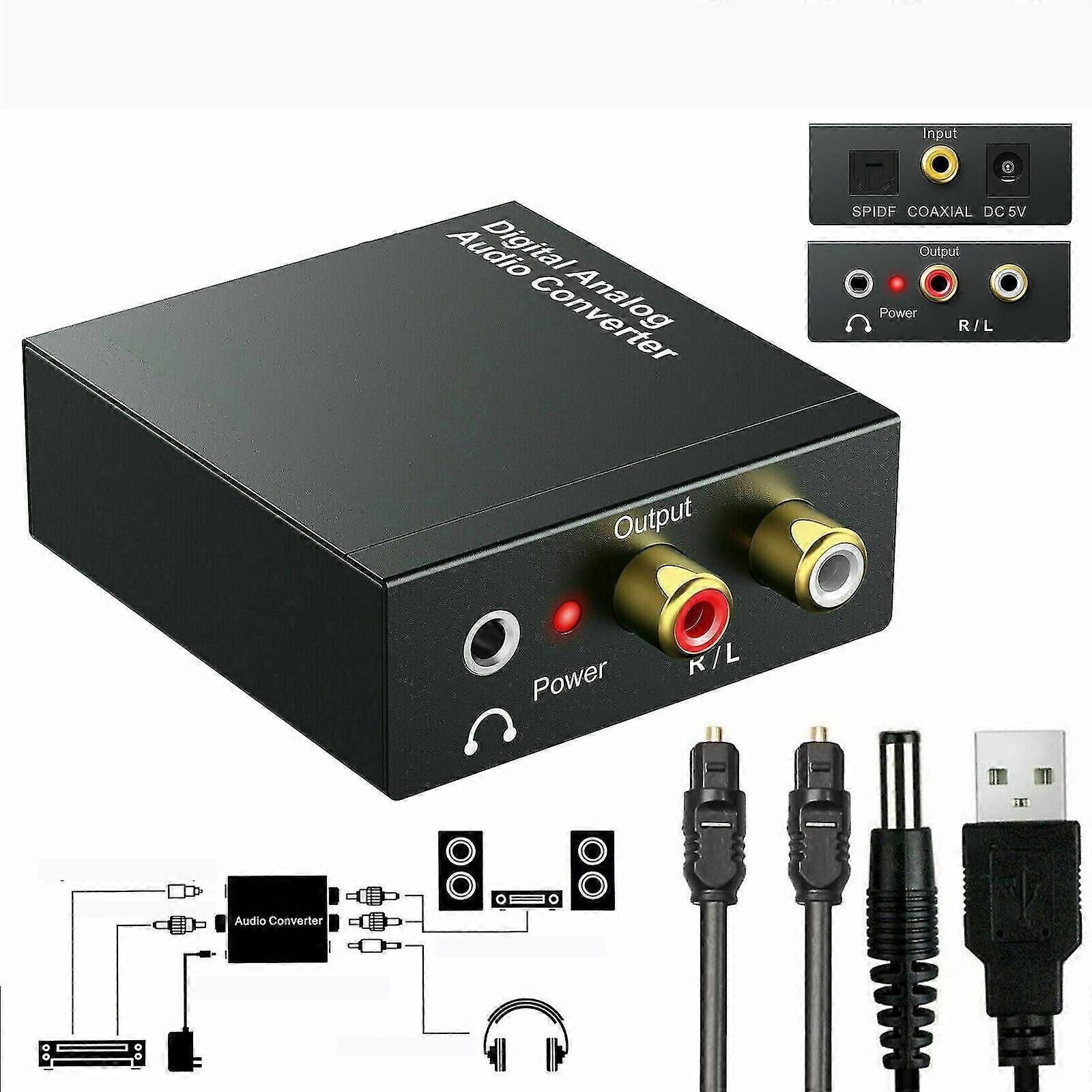 Digital To Analog Audio Converter