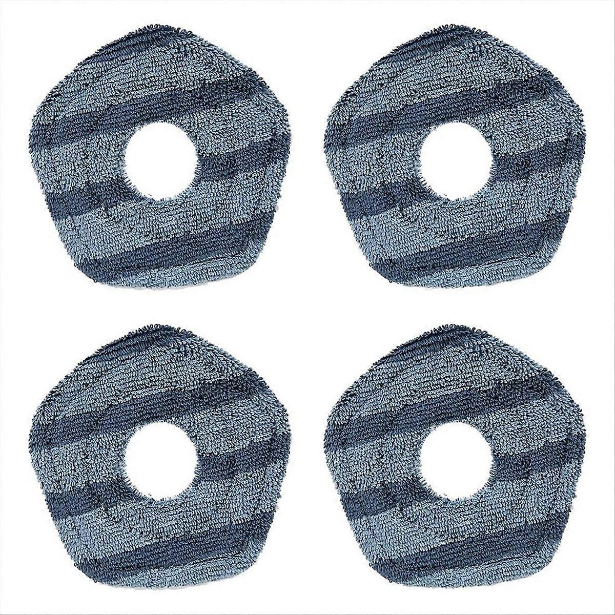 Replaceable and Washable 4-Pack Vacuum Mopping Pads for 