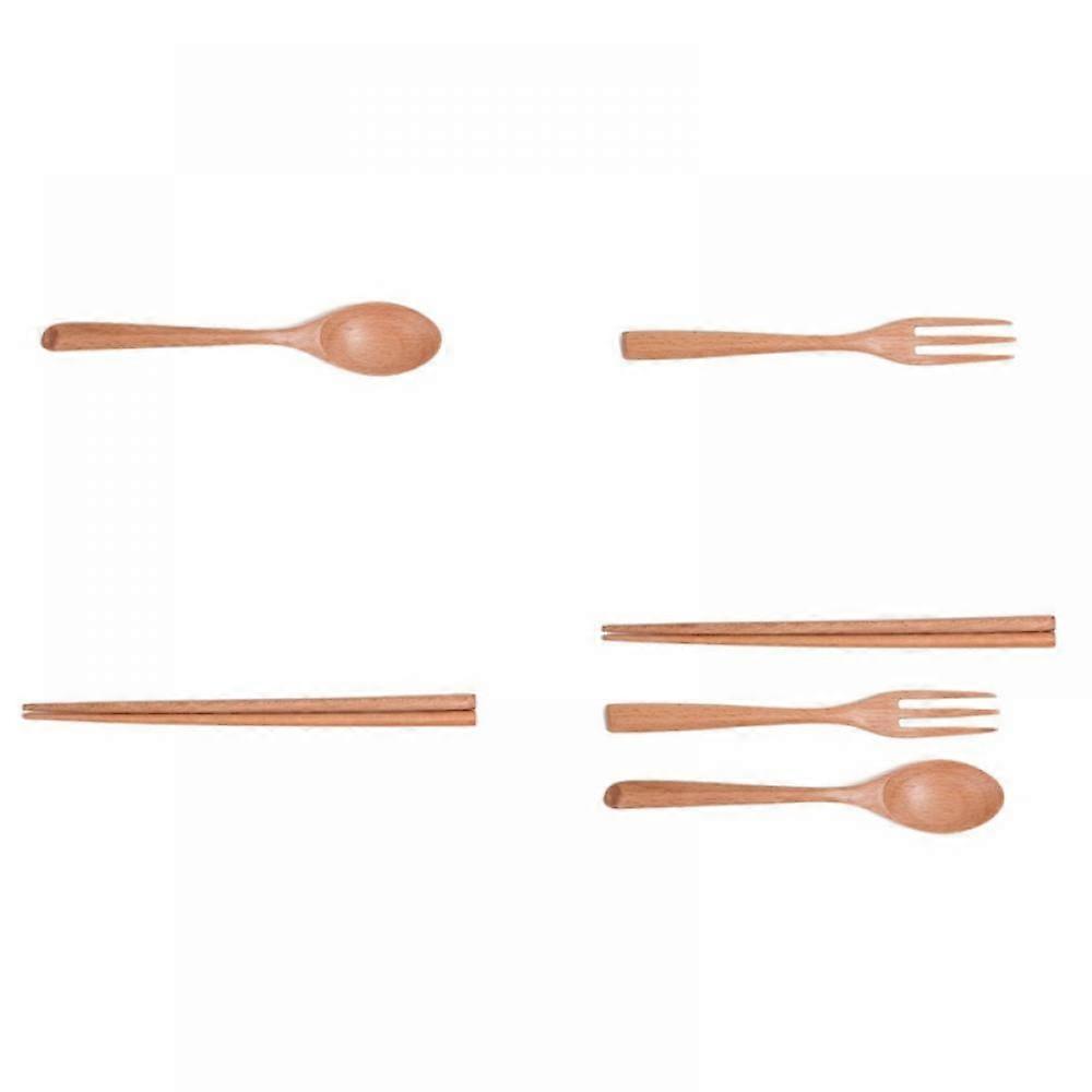 Prettyui Large Paint Color Chopsticks Spoons Forks Light And Small Suitable For Travel Camping, Picnic Office Or Home