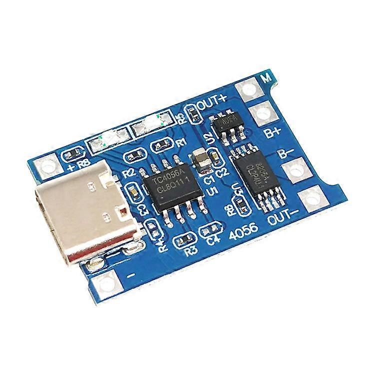 (New) TP4056 USB-C / Type-C Combo Protection Charging 1A Lithium Battery Charging Board Module