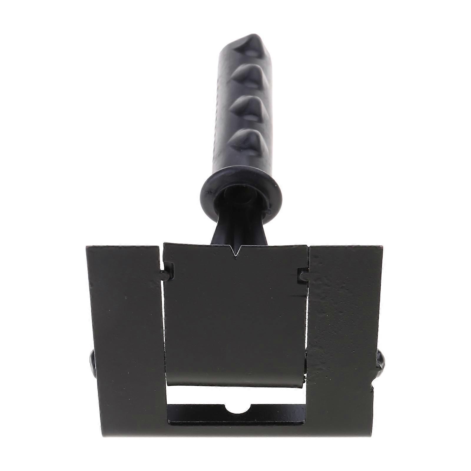 Trim Puller Pry Bar with Silicone Handle Steel Multi-Tool Heavy Duty Tile Removal Tool for Removing Wood Floor Baseboard Multicolor