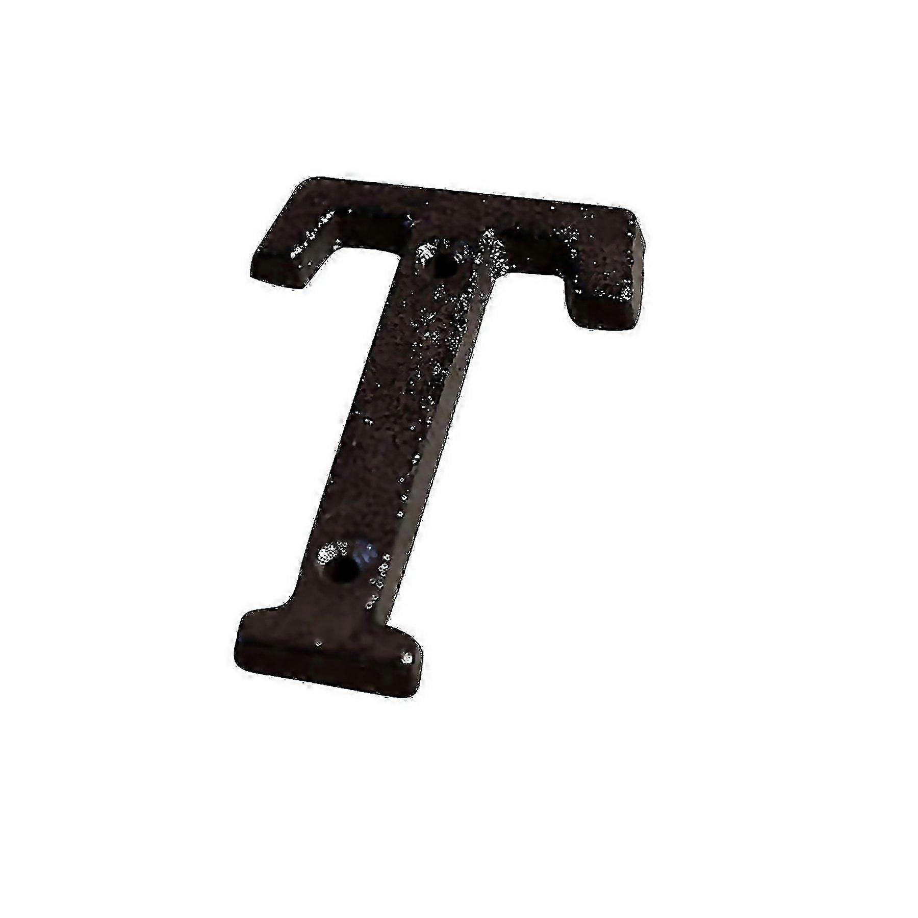 For Retro Style Groceries Cast Iron Metal Creative Diy House Doorplate Letter Symbol Designed For Mo