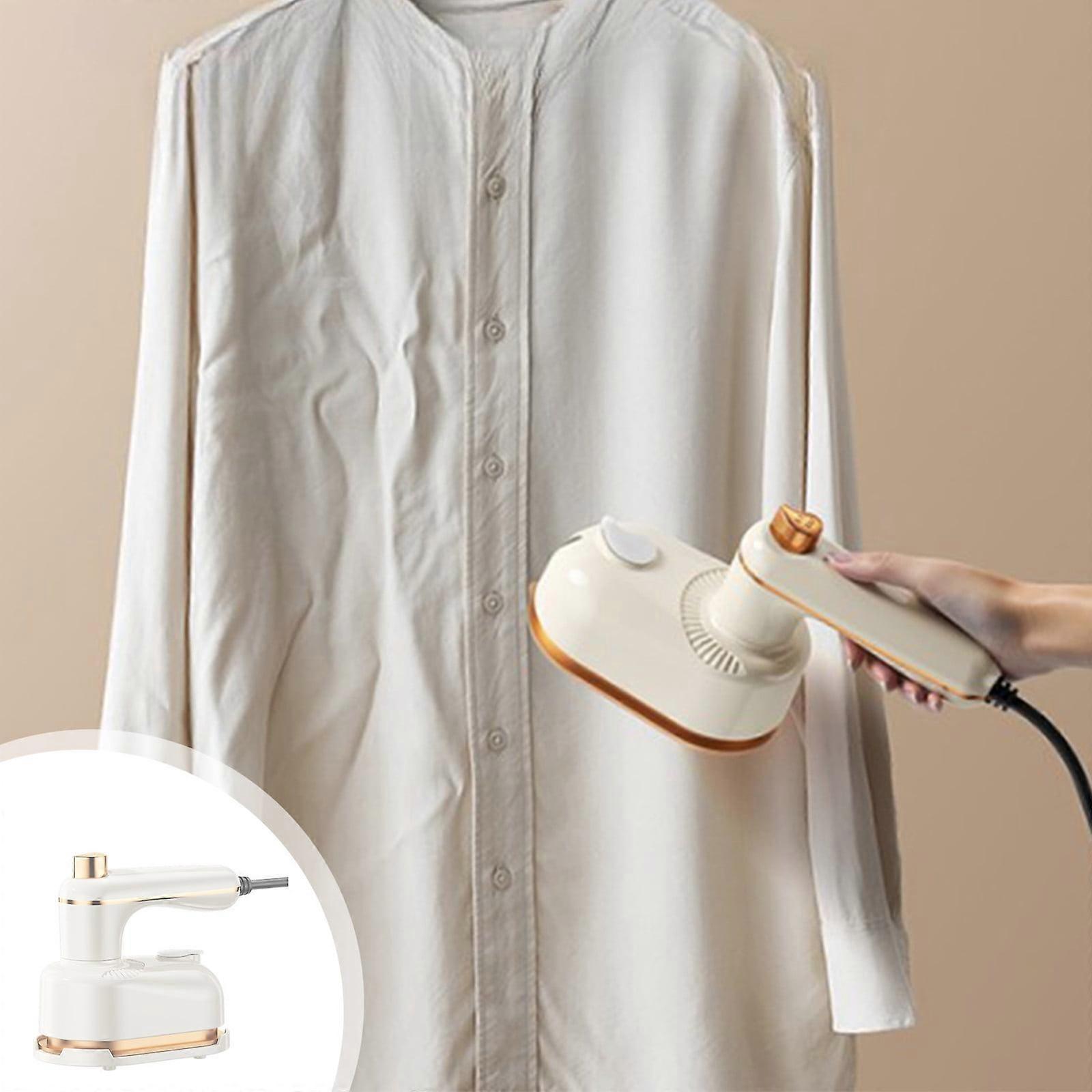 Mini Ironing Machine, Foldable Portable Iron with Steam, USB Travel Size Handheld Iron, Rotatable Hanging Iron, Compatible with All Fabric Clothes