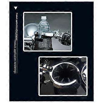 22mm Bar Motorrad Getränkehalter Wasserkocher Halter Universal für Moto Bike Elektroroller Netztasche Getränkehalter