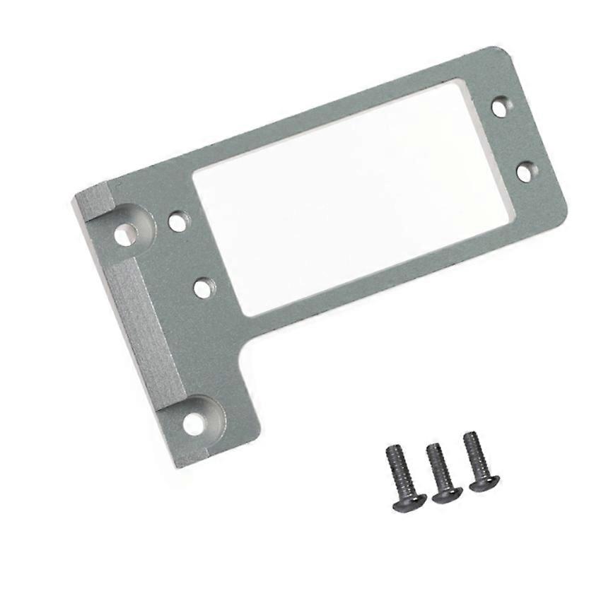 Aluminum Alloy Offset Axle Lowered Servo Mount Low Center of Gravity Chassis Y25 Accessories for 1/10 Capra VP F9 (1 PCS Silver)