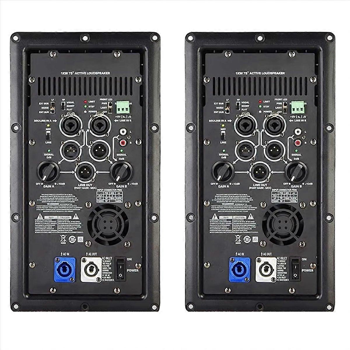 2X K12A Professional Digital Power Amplifier Module 1000W Active Class D Power Amplifier Broad