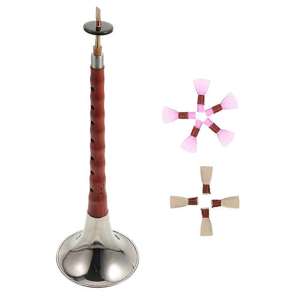 C Tune Suona Beginner Instrument 1 Set Ethnic Wind Instrument Assorted Color Blowing