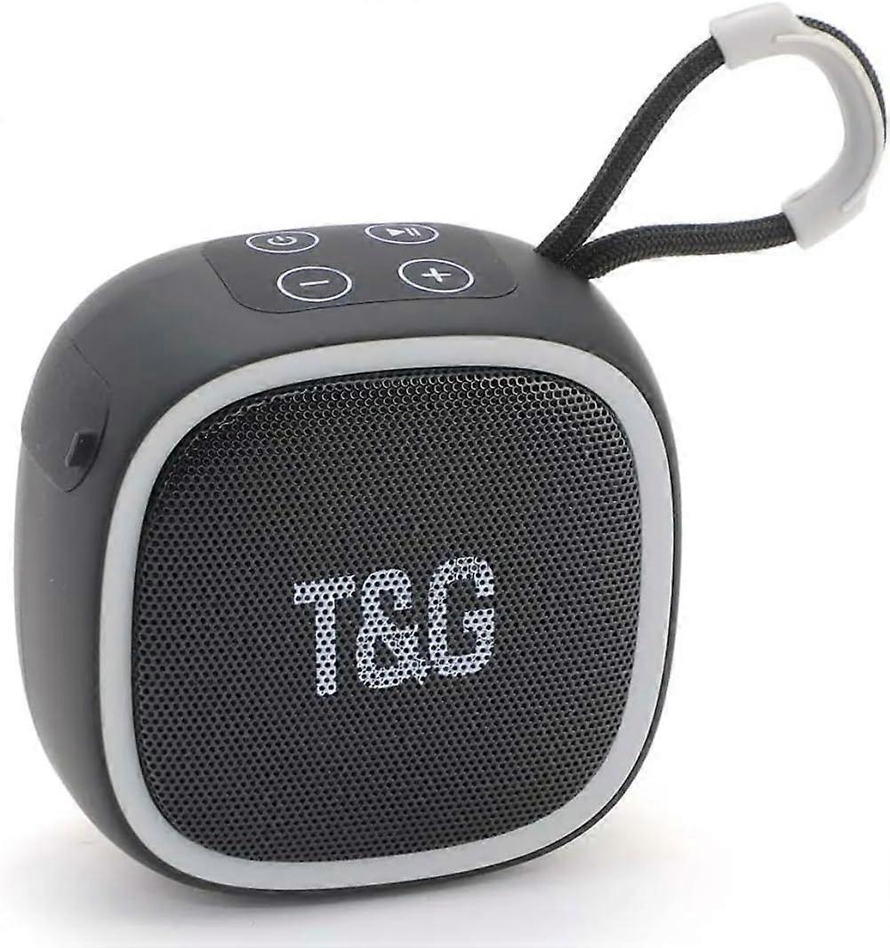 Portable Bluetooth Mini Speaker - Portable Wireless, IPX 4 Waterproof, 5W Output Power (Black)