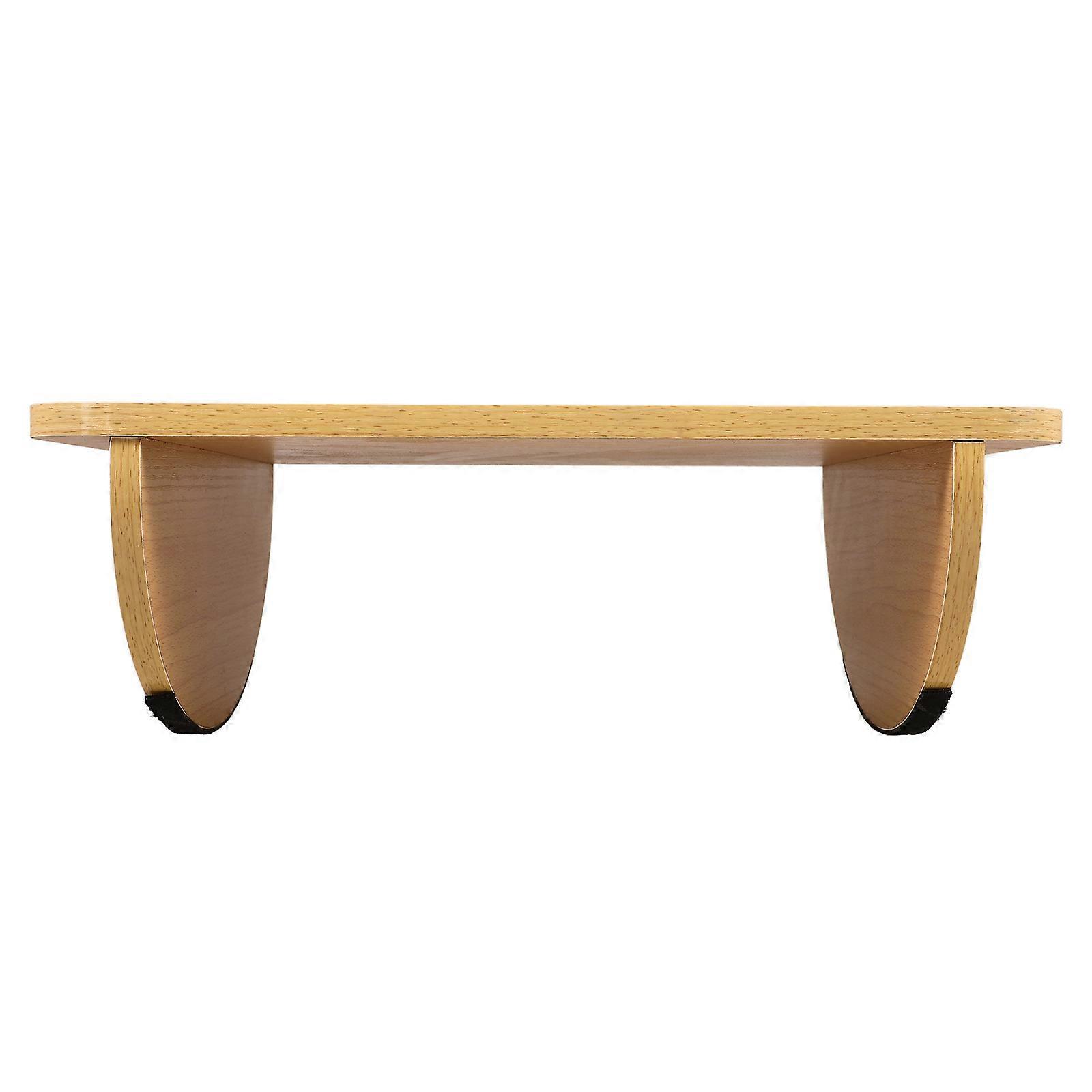 Under Desk Footrest Foot Stool for Office Use Beige Comfortable Stand