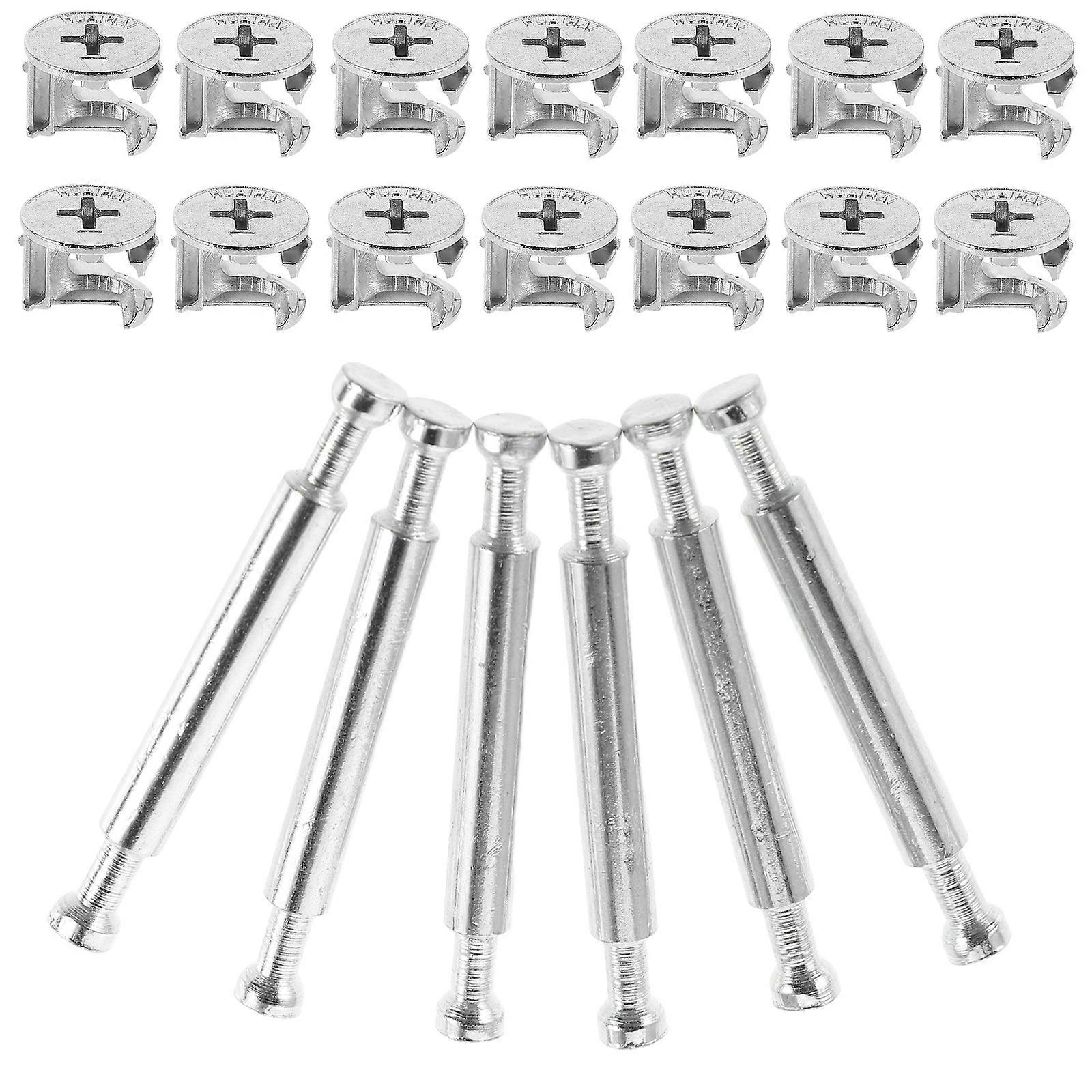 Versatile 3-in-1 Cam Lock Fasteners for Furniture Assembly 10Sets