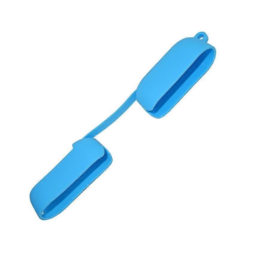 Dustproof Anti-drop Protective Cover Soft Silicone Case for Insta360 GO 2 Charging Bin - Blue