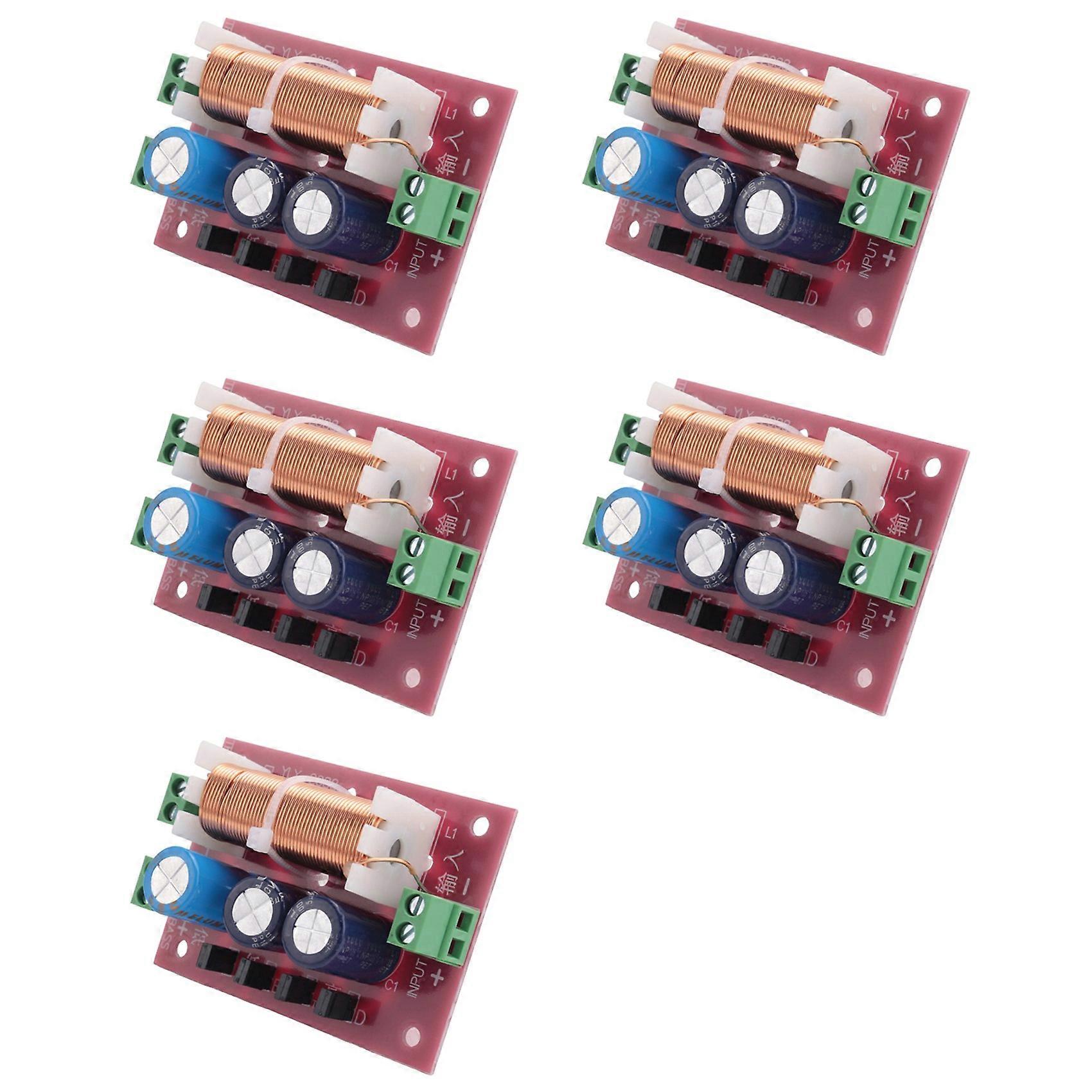 5X 400W Speaker Crossover 2 Way High-Low 4-16 Ohm Frequency Divider for Speaker