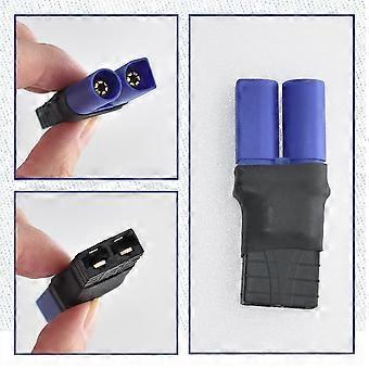 RC LiPo Battery Connector Adapter Compatible with for TRX/Traxxas Lipo Battery Plug to EC5 Male Female on ESC Charger