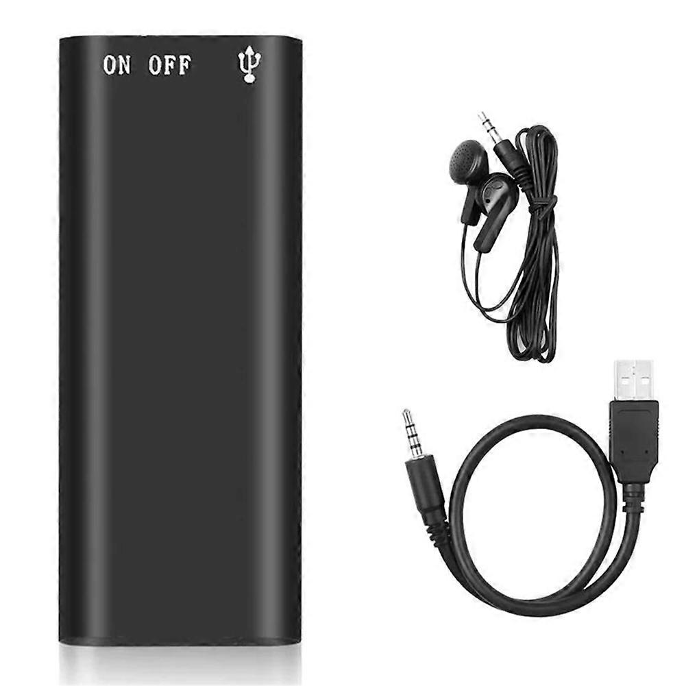 Digital Voice Recorder MP3 Player Professional Voice Activated Audio Recorder 192Kbps WAV Audio Recorder 16GB