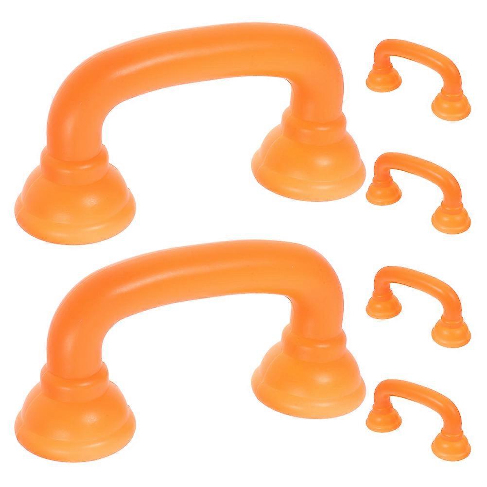 Interactive Orange Plastic Reading Phone Toy for Kids Pronunciation Improvement and Language Skills Development