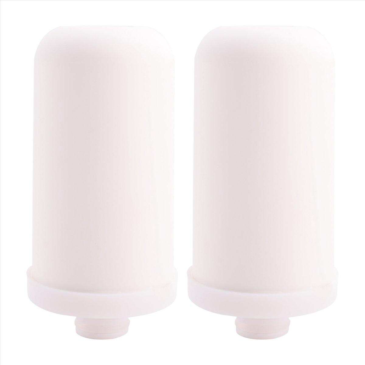 2PCS Ceramic Filter Tap Water Filter Kitchen Faucet Purifier for Home