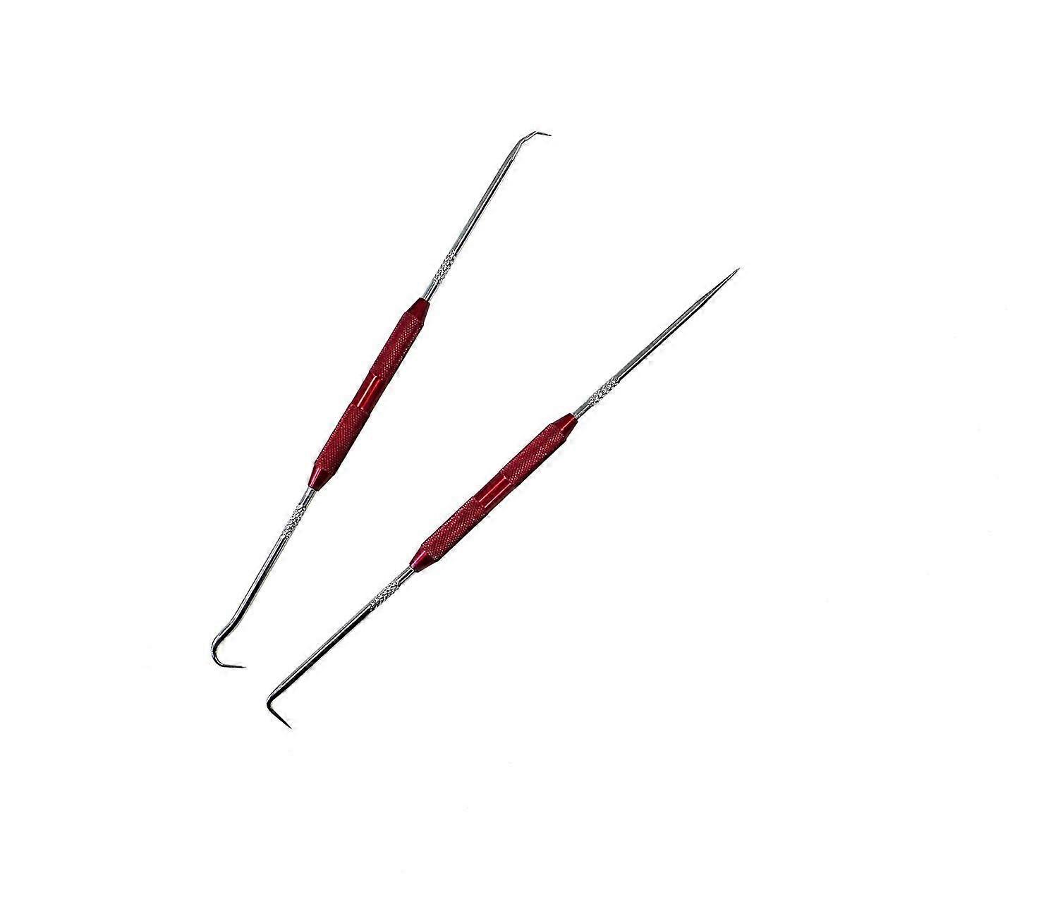 Precision Pick and Hook Set of 2 for Automotive ORing Seal Gasket Removal, Stainless Steel Tools