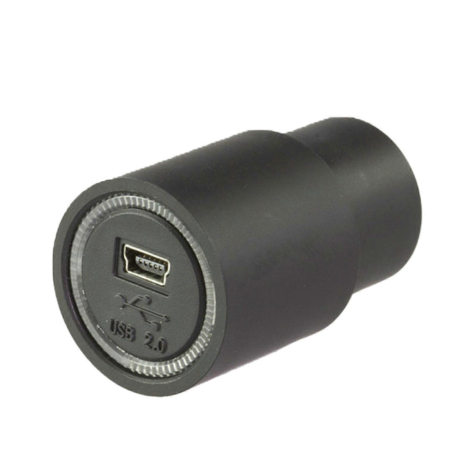 2 Megapixel Digital Eyepiece Microscope Camera High Resolution Lightweight ABS High Magnification Macro Lens for Lab Multicolor