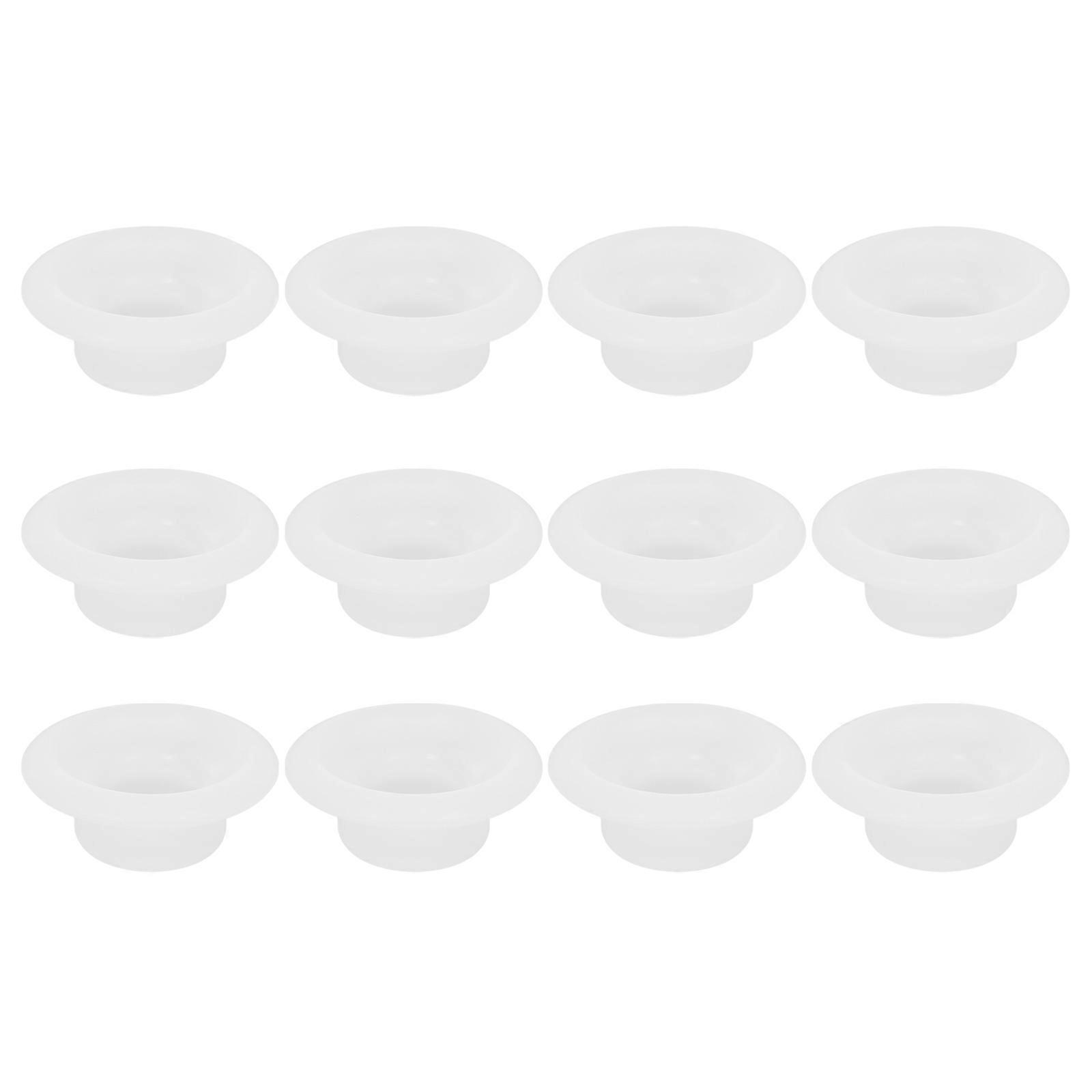 Swing Bottle Seal Gaskets for Bottle Sealing 12Pcs White Silicone Replacement