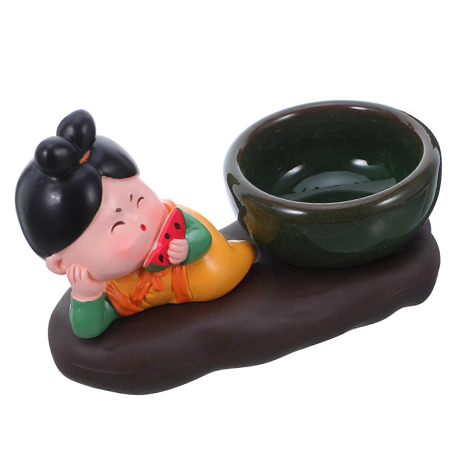 Dynasty Style Incense Burner Ceramic Holder for Home Use Multi 2