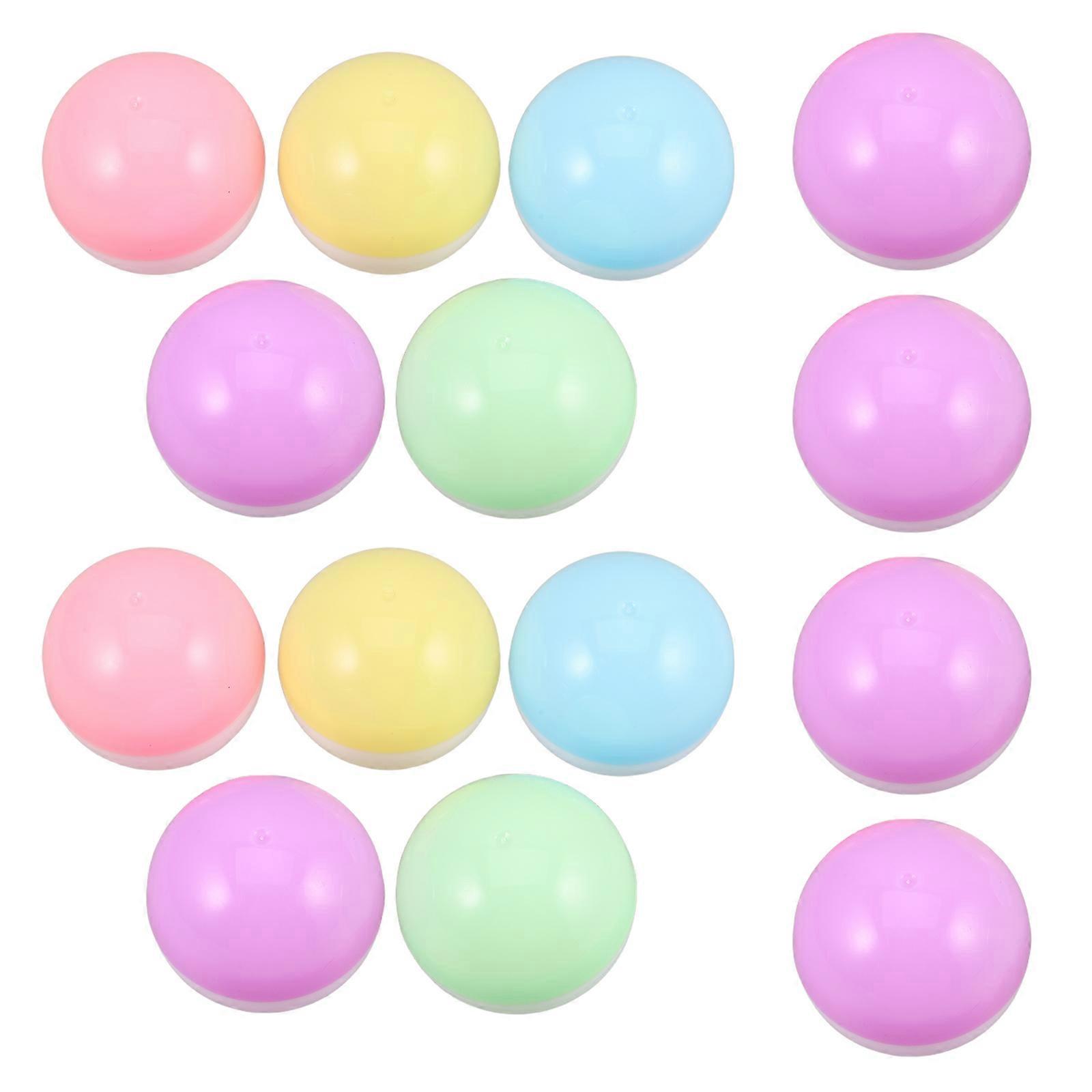 Vending Machine Capsules Assorted Color for Storage Use 50Pcs Plastic Balls