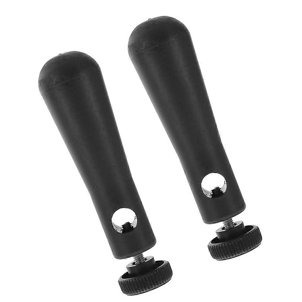 Labor-Saving Handle for Glass Cutter Tool 2Pcs Sturdy Black Cutting Accessory