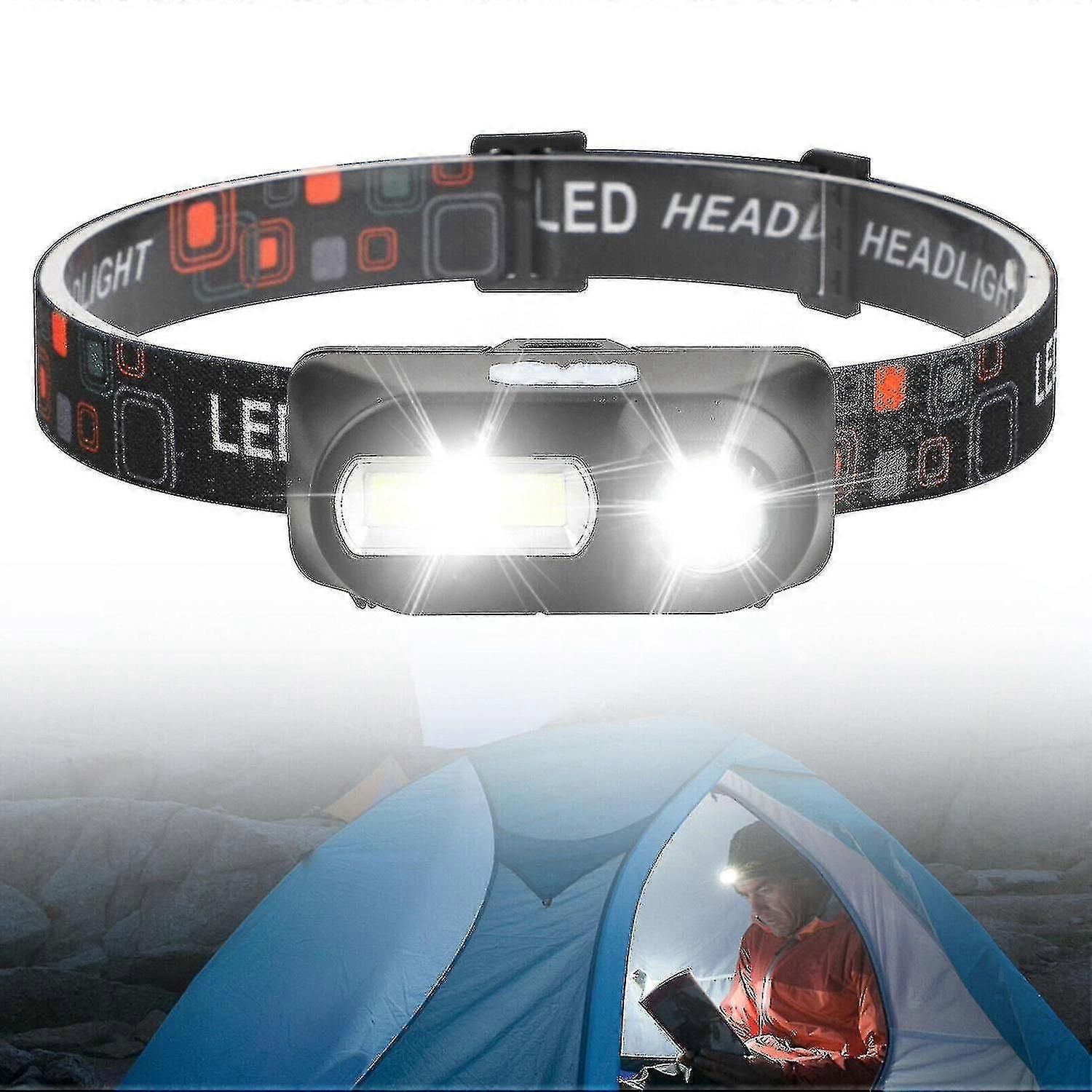 Led Headlamp Headlight Head Torch