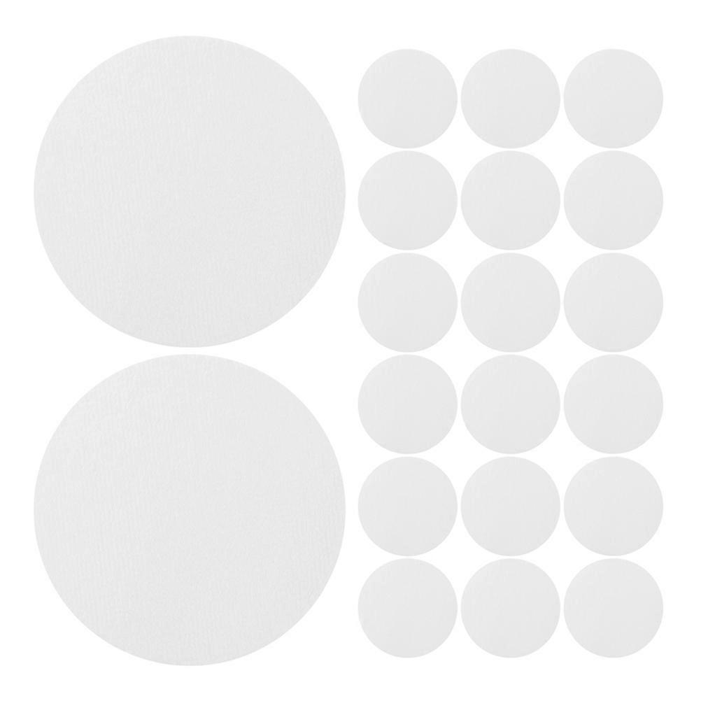 100Pcs White Dehumidifying Sheets for Chip Containers Plant Fiber