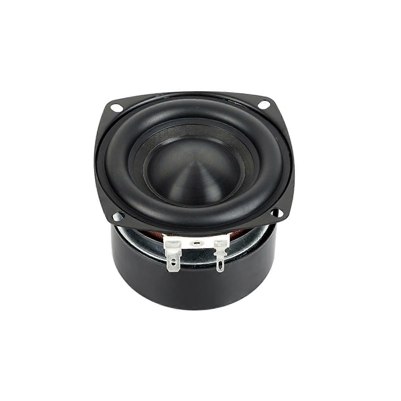 3 Inch Hifi Bass Speaker 4 Ohm 8 Ohm 25W Portable Audio Unit For Bookshelf Subwoofer, Home Theater Left Channel