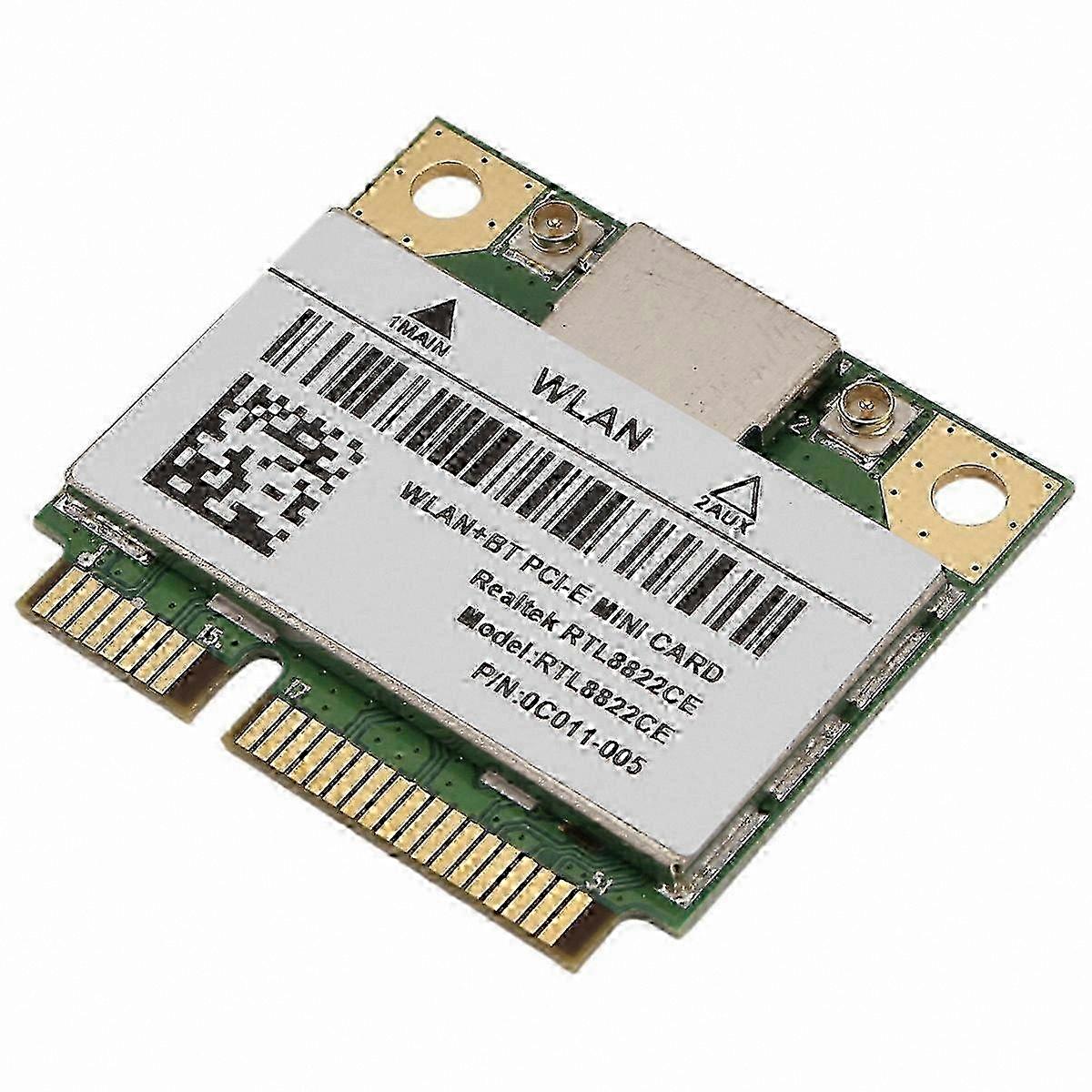 Dual Band 2.4G/5GHz 1200Mbps WiFi Card Mini PCIe with Bluetooth 5.0 for Laptop/PC Networking Adapter