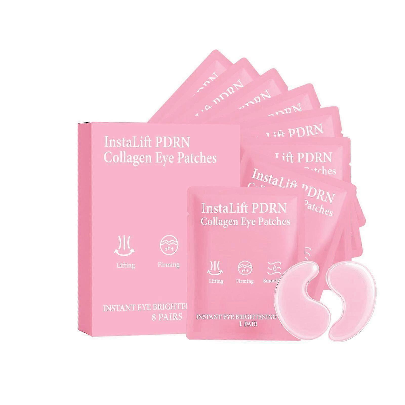 Instalift PDRN & Collagen Eye Patches, Under Eye Patches for Puffy Eyes and Dark Circles & Fine Lines, Niacinamide, Hydrolyzed Collagen, Deeply Hydrat