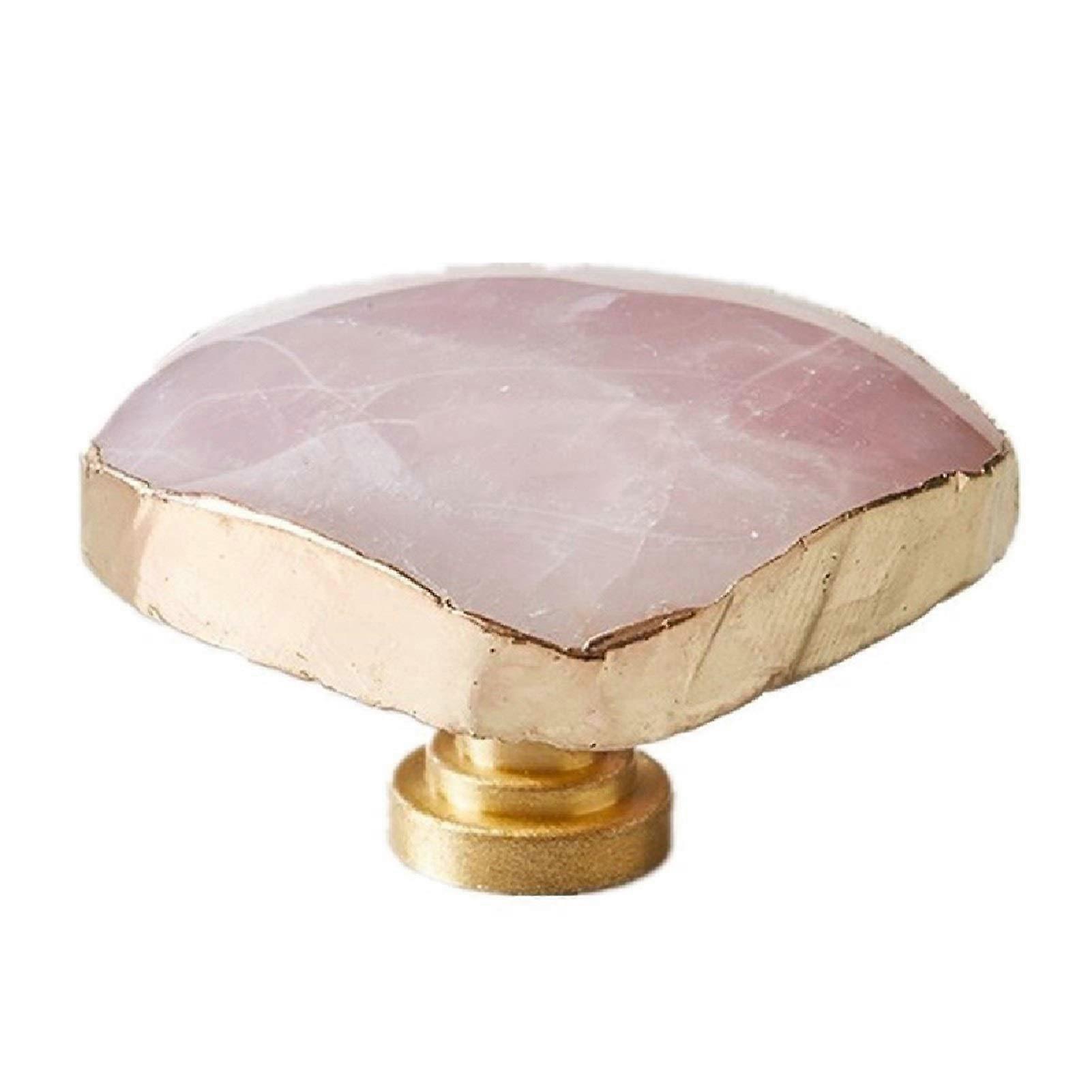 Crystal Cabinet Handle Brass Drawer Pull Single Hole for Bedroom Wardrobe Kitchen and Bathroom