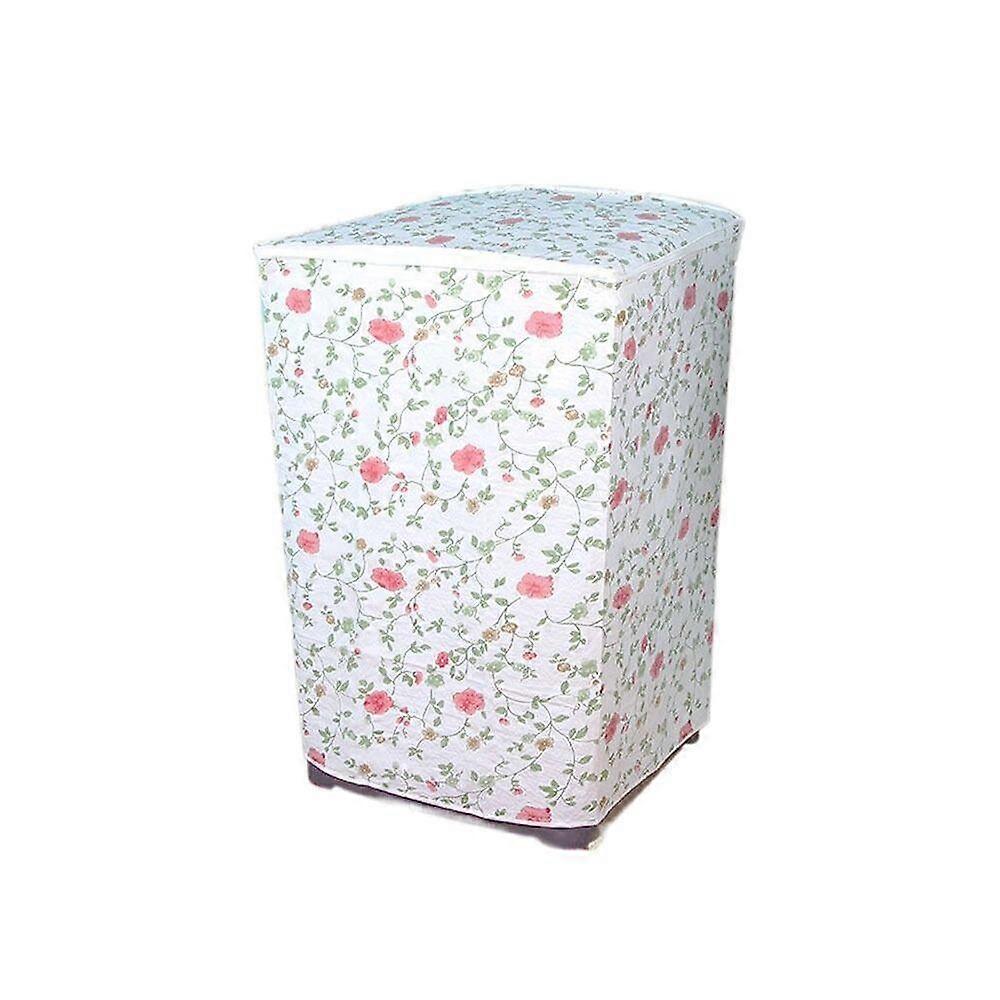 Dustproof Washing Machine Cover Sun Protection Laundry Silver Coating