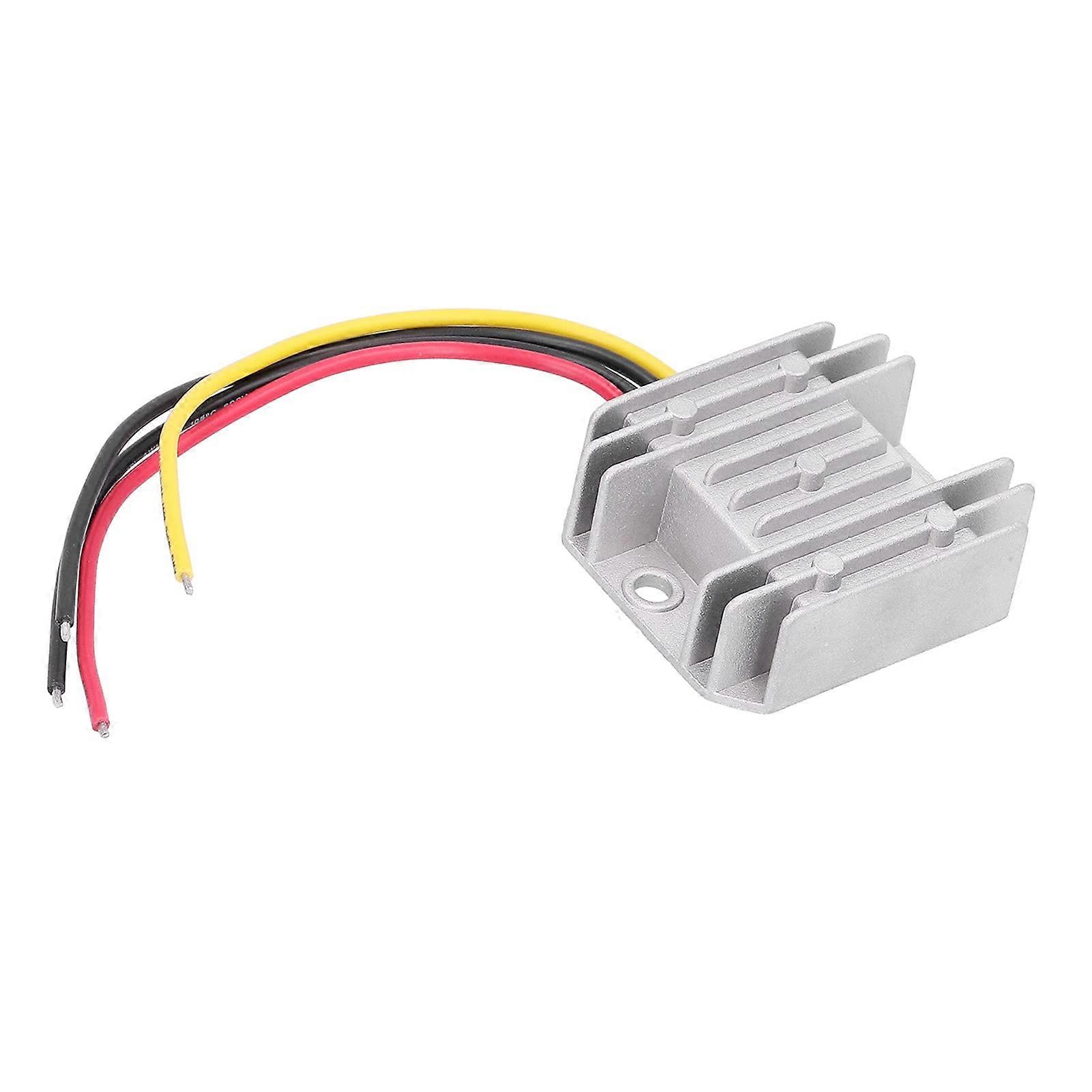 DCDC Converter 24V to 12V Voltage Regulator Waterproof IP68  Efficiency for Car and Motors