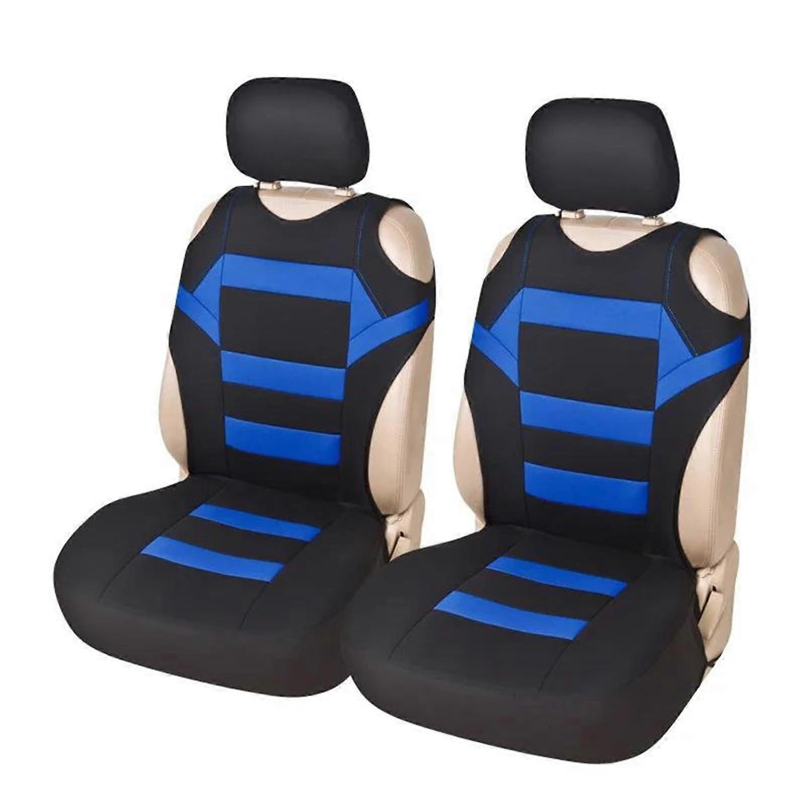 Car Seat Covers 2 Pack Universal Fit Waterproof Polyester Front Seat Protector Dust and Stain Resistant