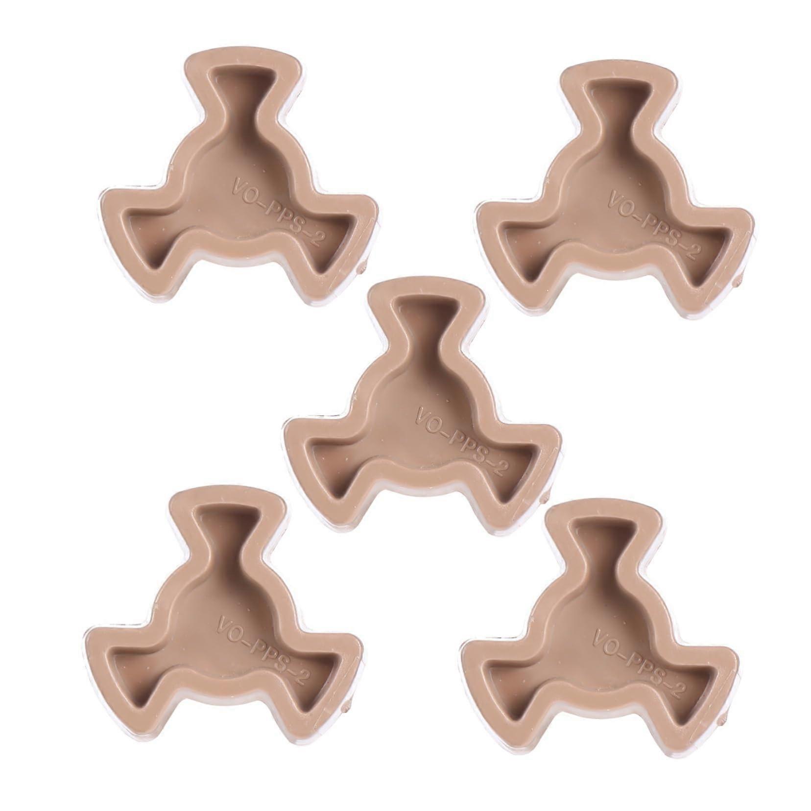 5pcs Microwave Turntable Coupler Shaft Adapter Replacement for Universal Microwave Easy Installation