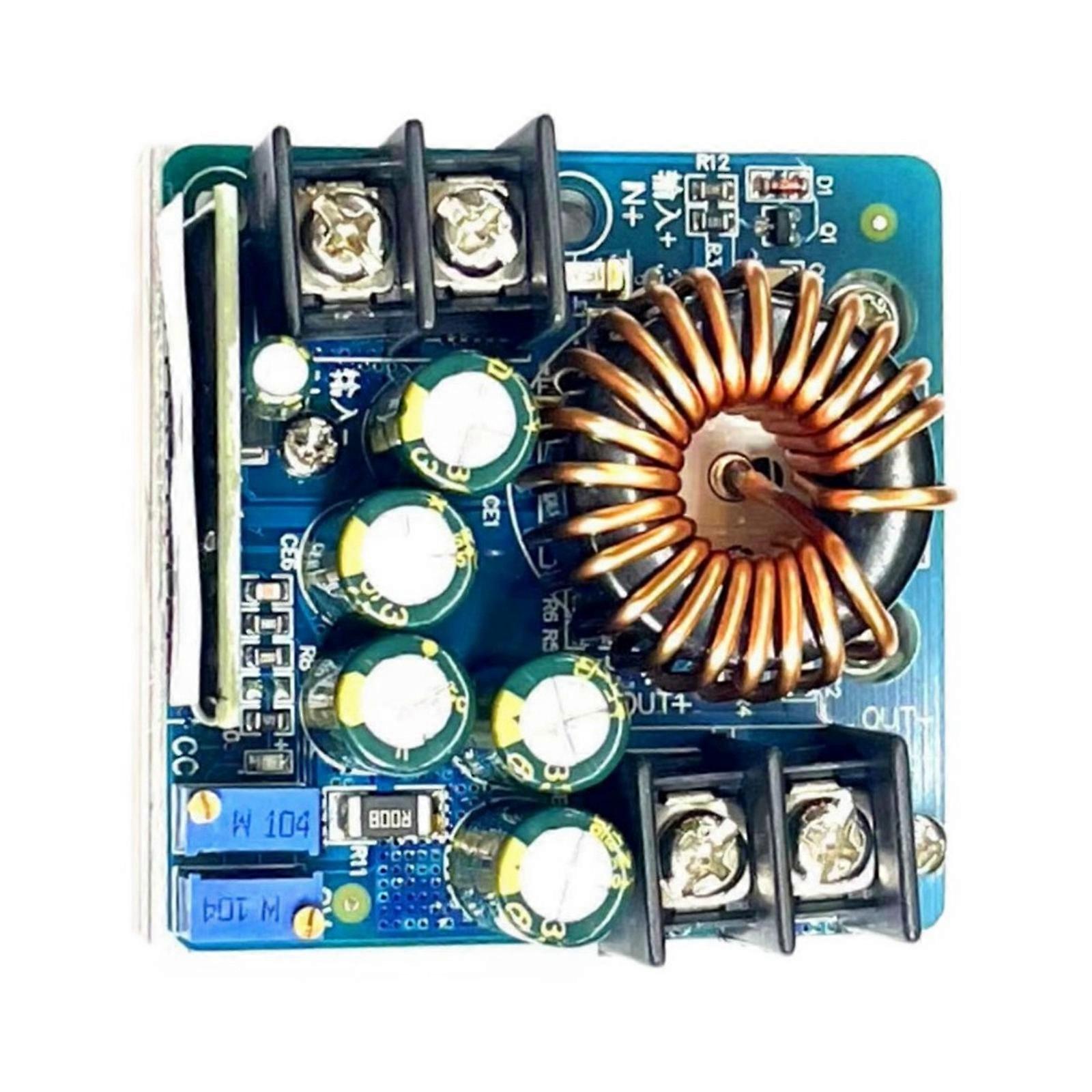 400W Power BuckConverter Module Constant Voltages Constant Current Adjustable Converters Module for Battery Charging Multicolor