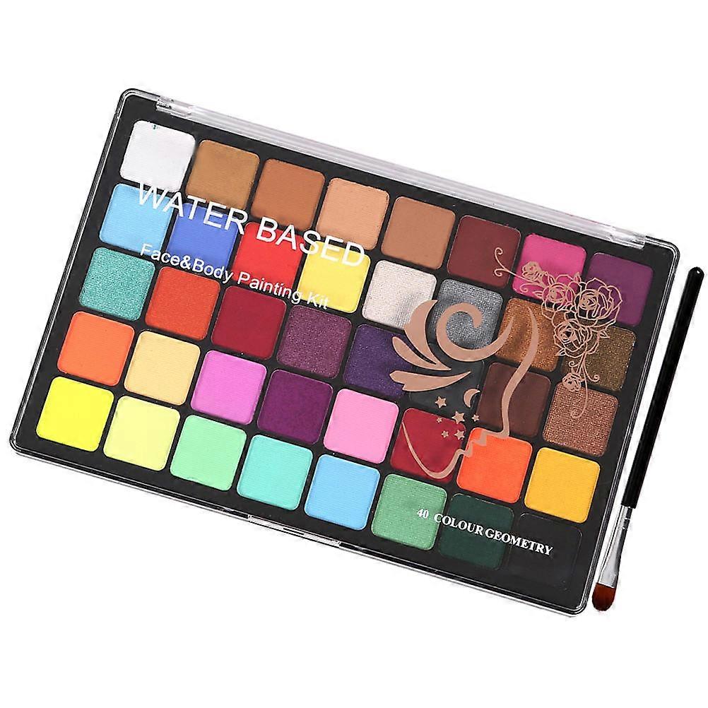 Assorted Face Paint for Makeup with Water Soluble Paint 1Set