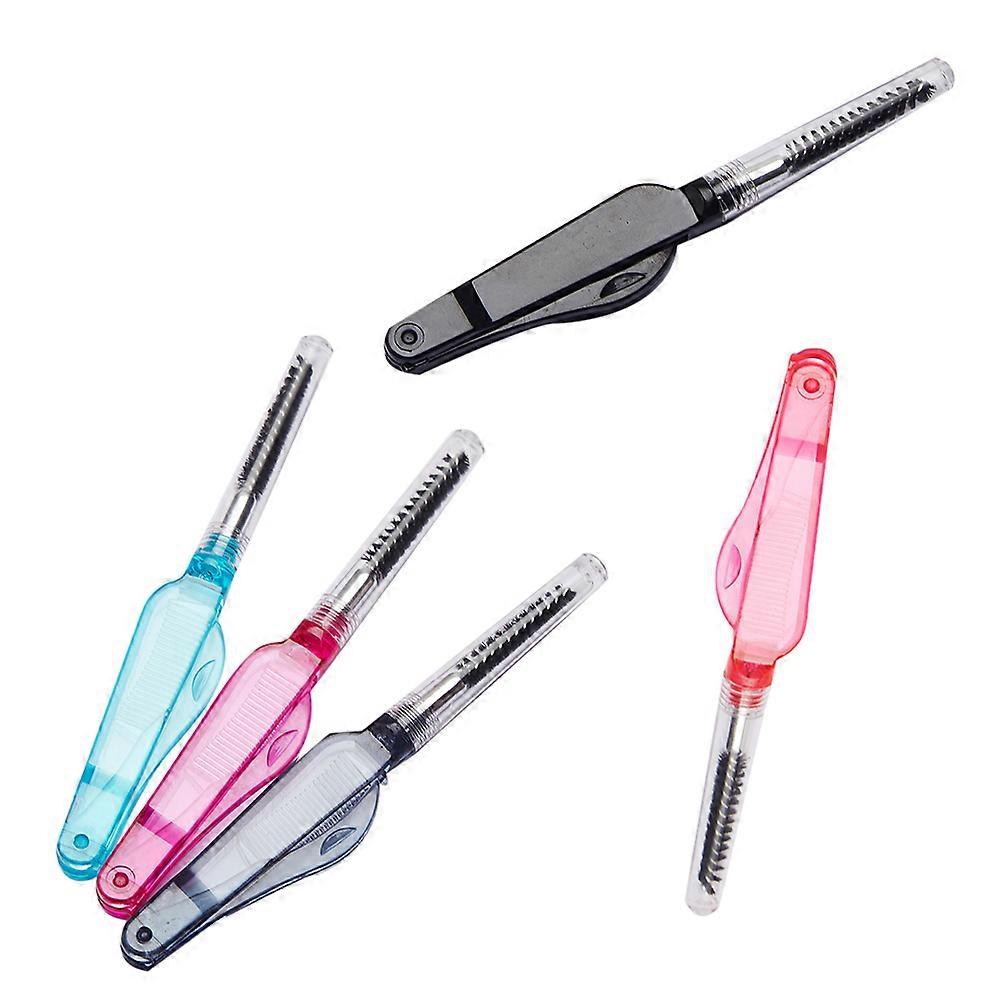 Practical Eyelash Comb for Eyebrow Makeup Use 10Pcs Multifunctional Brushes