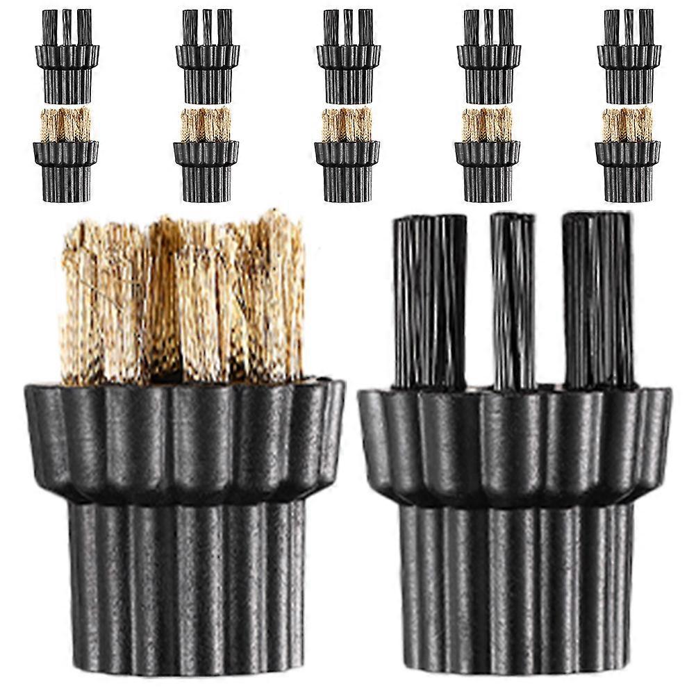 Multi-Function Cleaning Machine Brush Head for Steam Cleaner Accessories 12Pcs