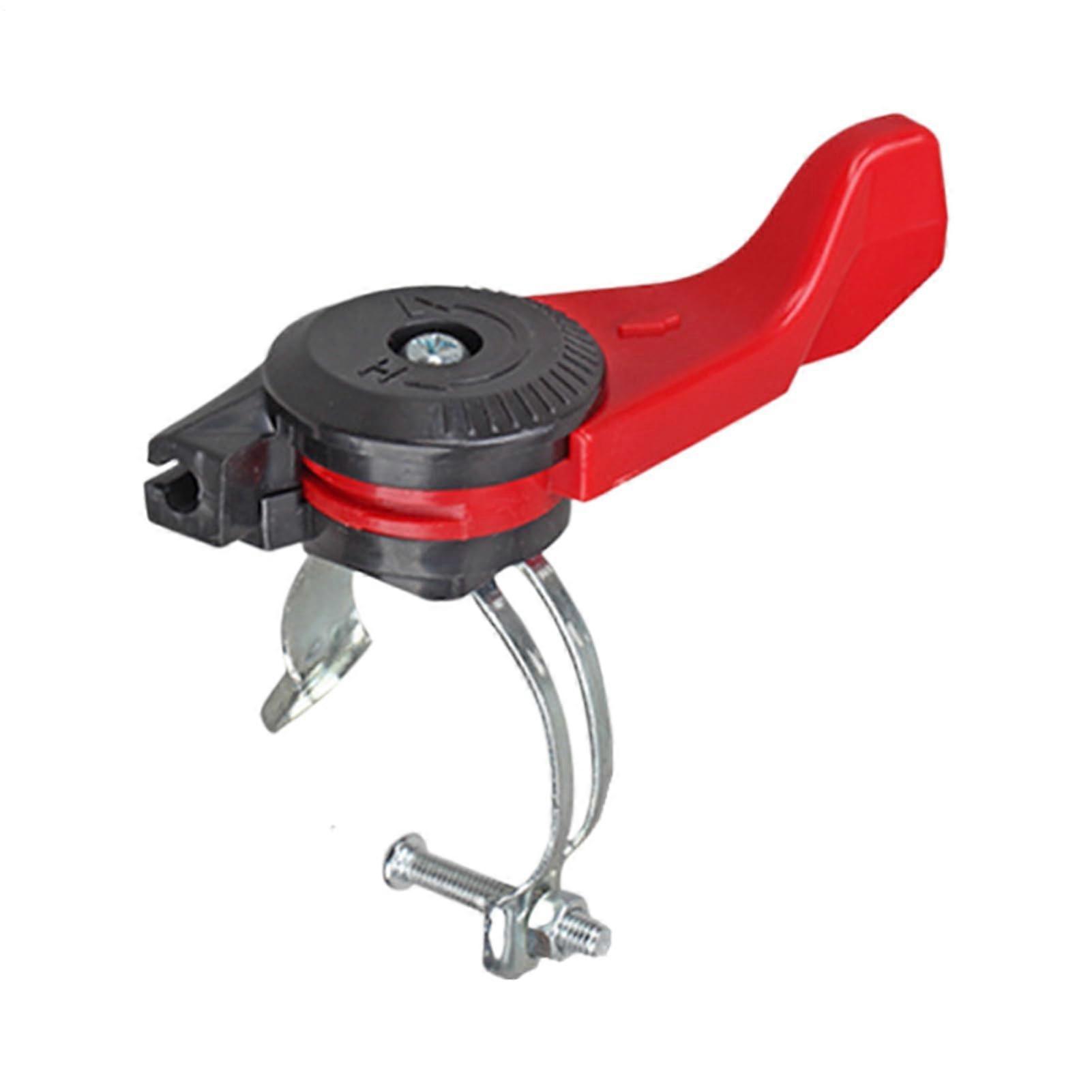 Throttle Control Lever for Motorhoe with Ergonomic Thumb Throttle Handlebar Replacement for Microhoe