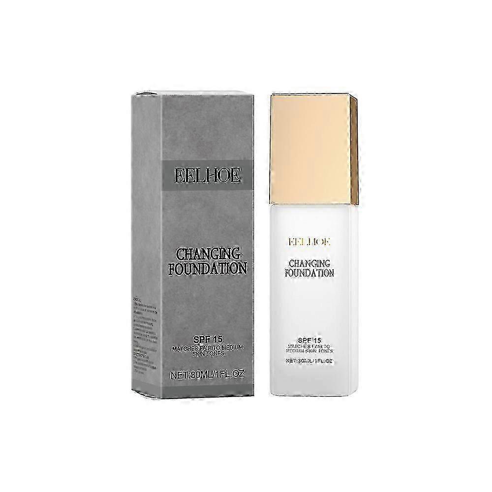 Changing Foundation, Nature, Colour-Changing Foundation voor Vrouwen, Hydrating Magic, Skin Changing Foundation, Moisturizing Light Weight, Non-Greasy 2025