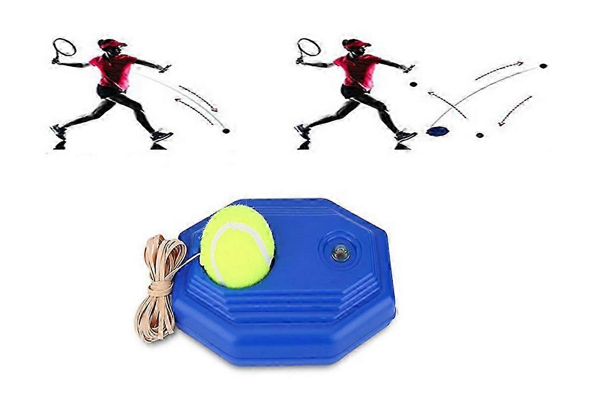 26-27 Tennis Trainer Training Practice Rebound Ball Back Base Tool