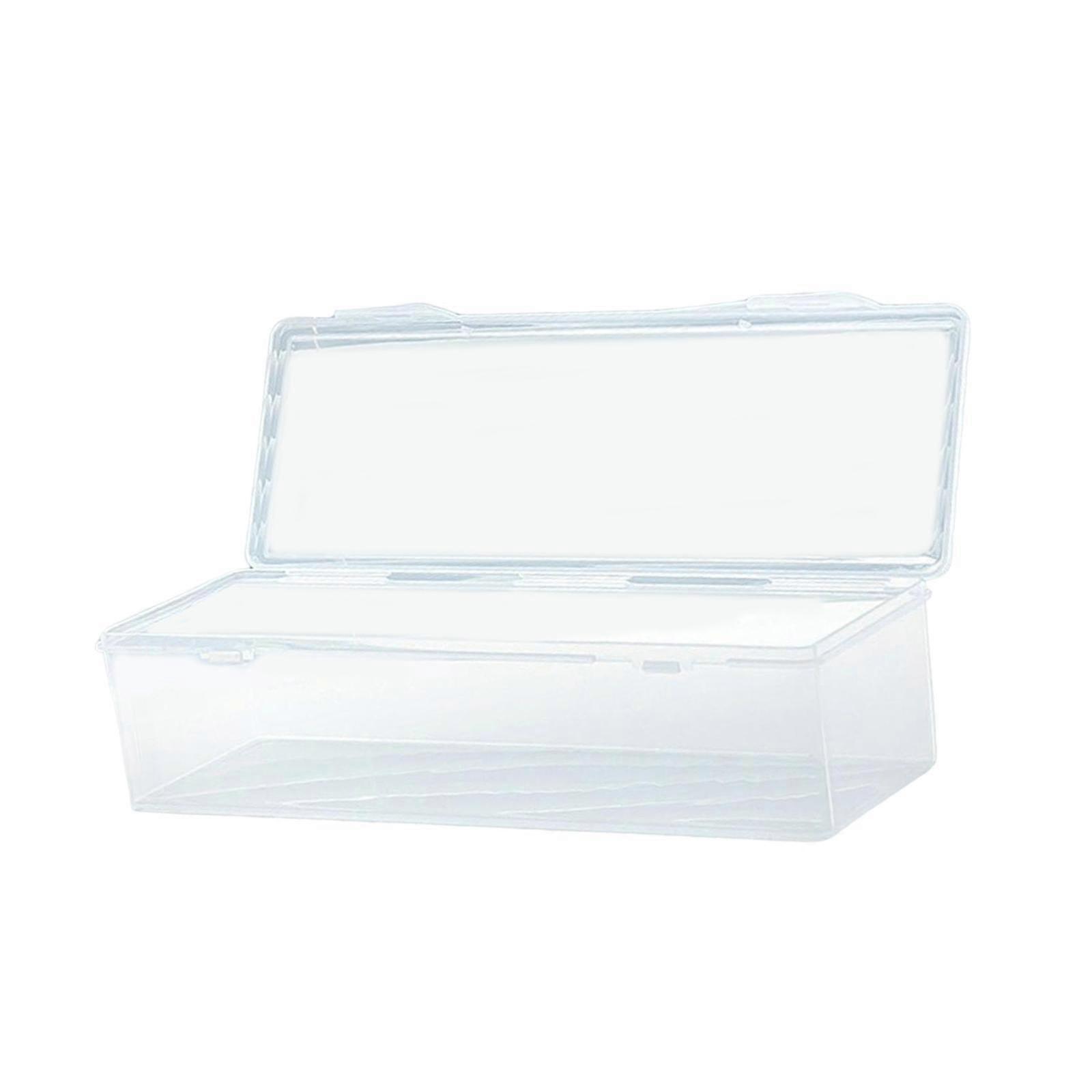 Trading Card Storage Box Organizer Clear Display Holder