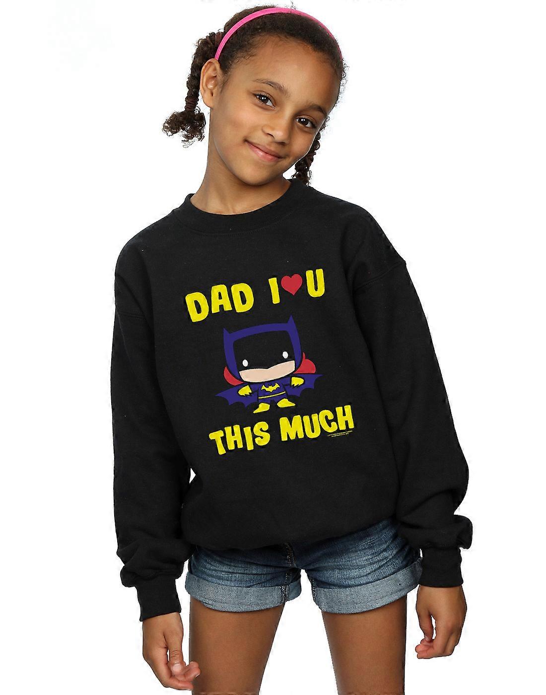 DC Comics Girls Batman Papá Te amo esta sudadera