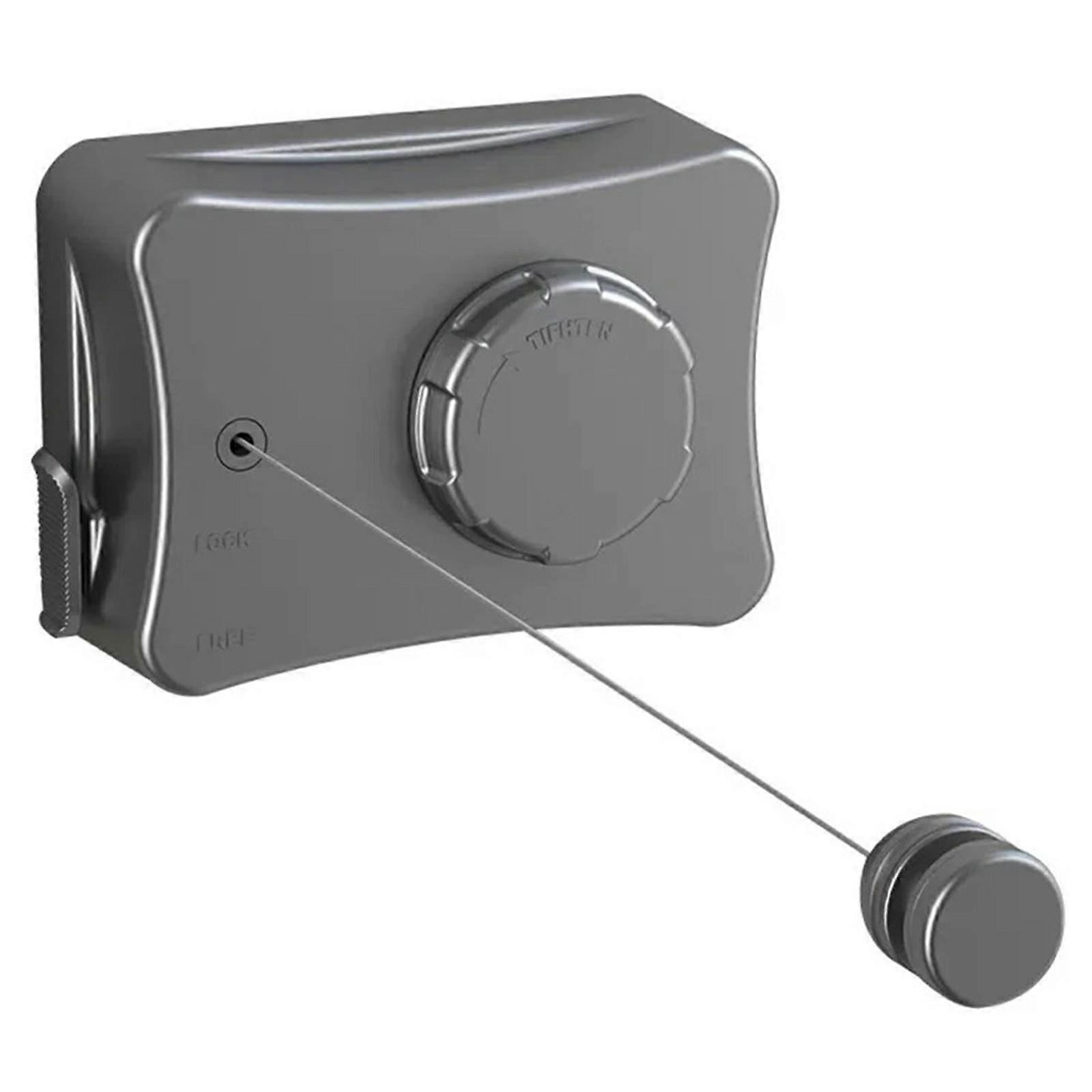 Retractable Clothesline 5.1M Adjustable Balcony Drying Rack for Indoor/Outdoor