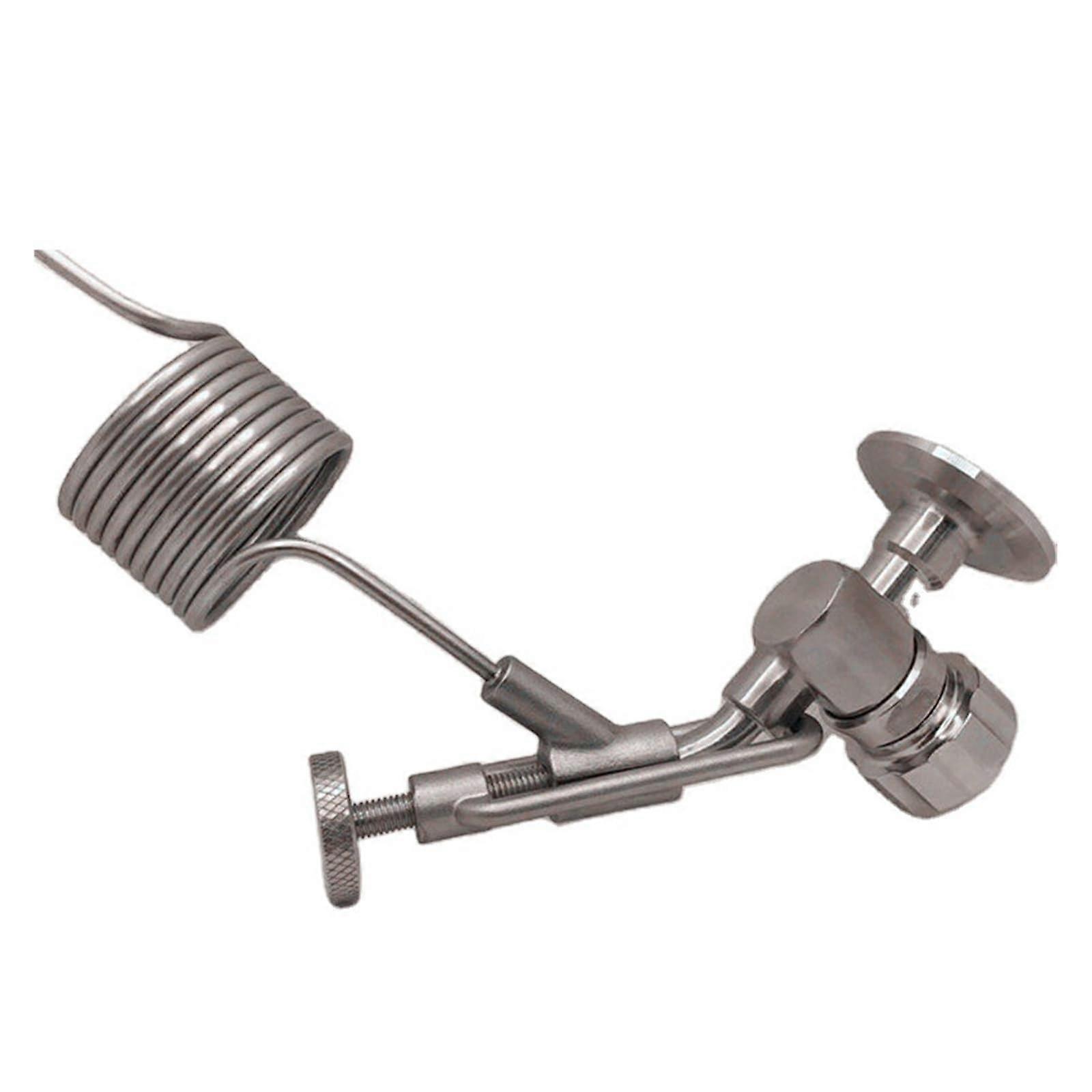 Beer Fermentation Tank Accessories SS304 Sampling Valve with Cooling Coil TC25.4mm Brewing Kit