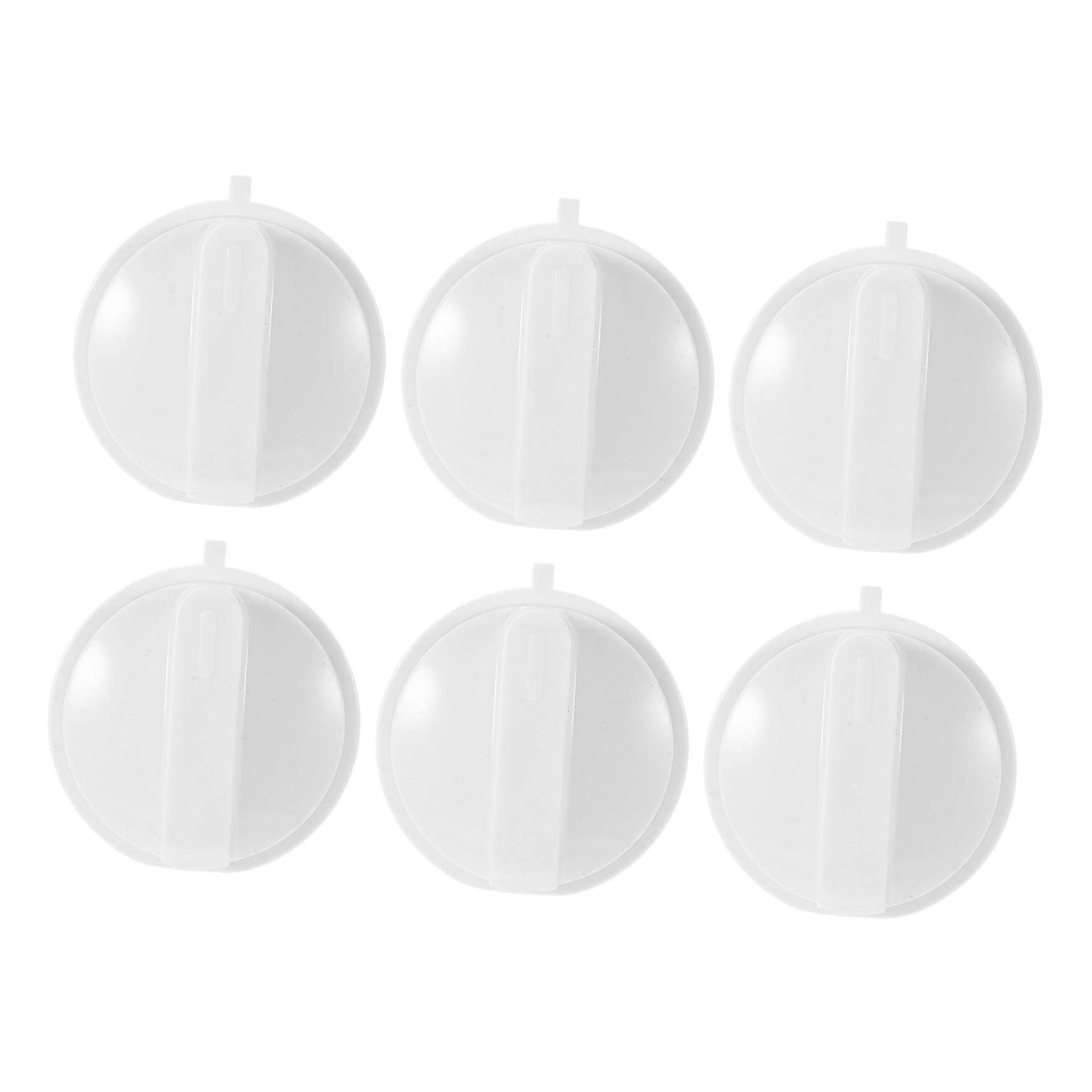 6pcs Microwave Oven Replacement Knobs D Shaft Set for Universal Power and Timer Control