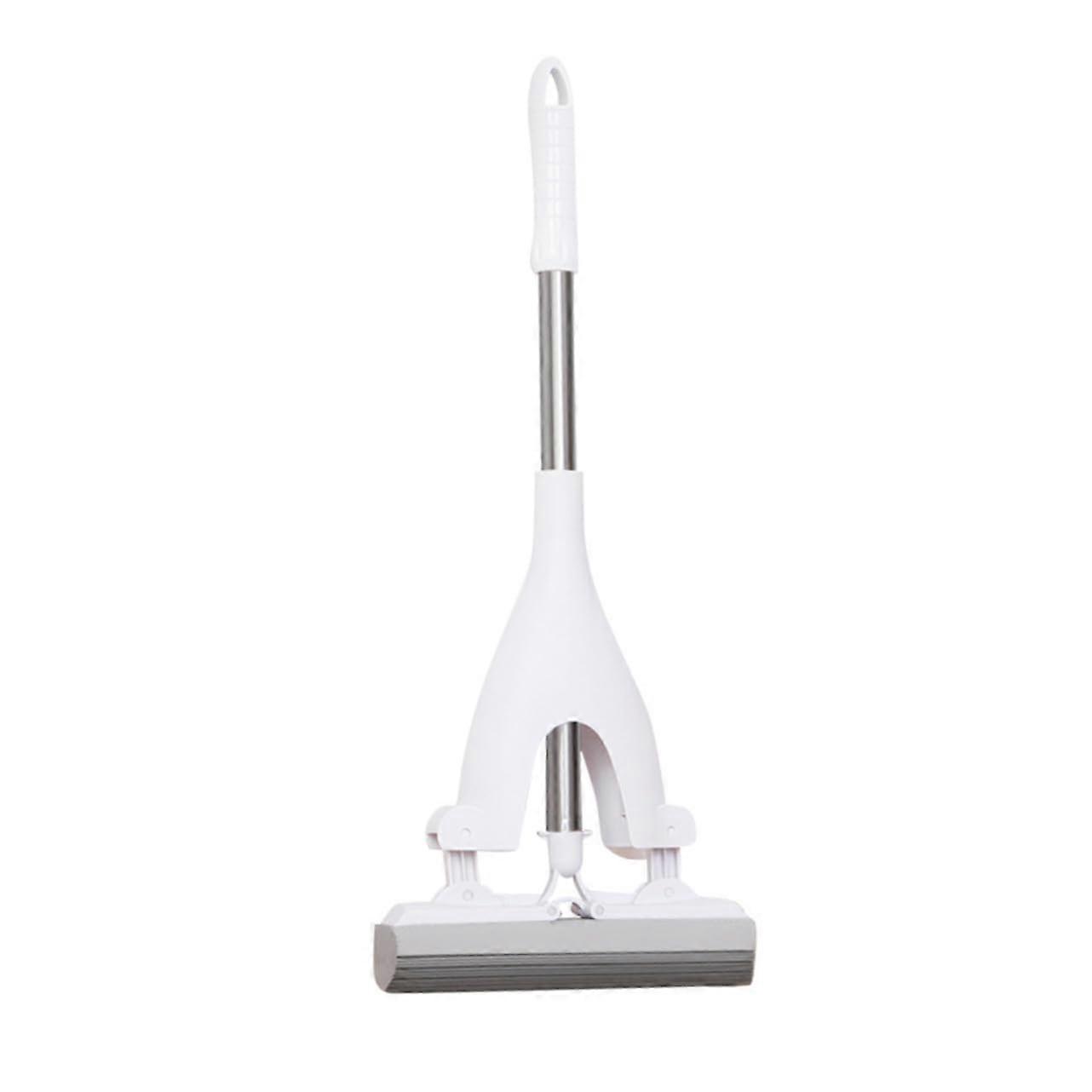 Mini Desktop Mop with Strong Water Absorption for Small Space Household Cleaning, White